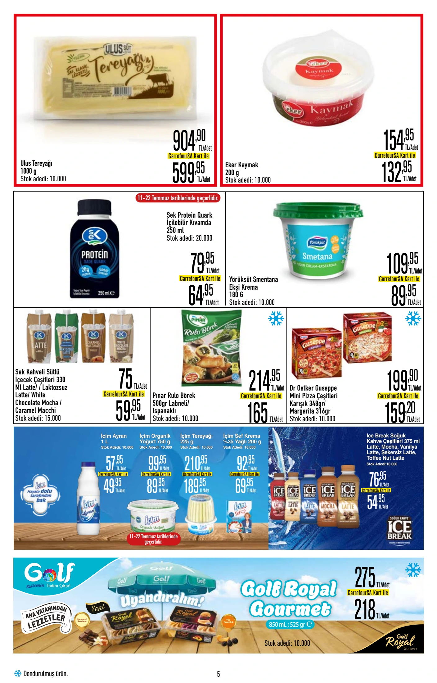 CarrefourSA Broşürü 9-22 Temmuz — sayfa 5