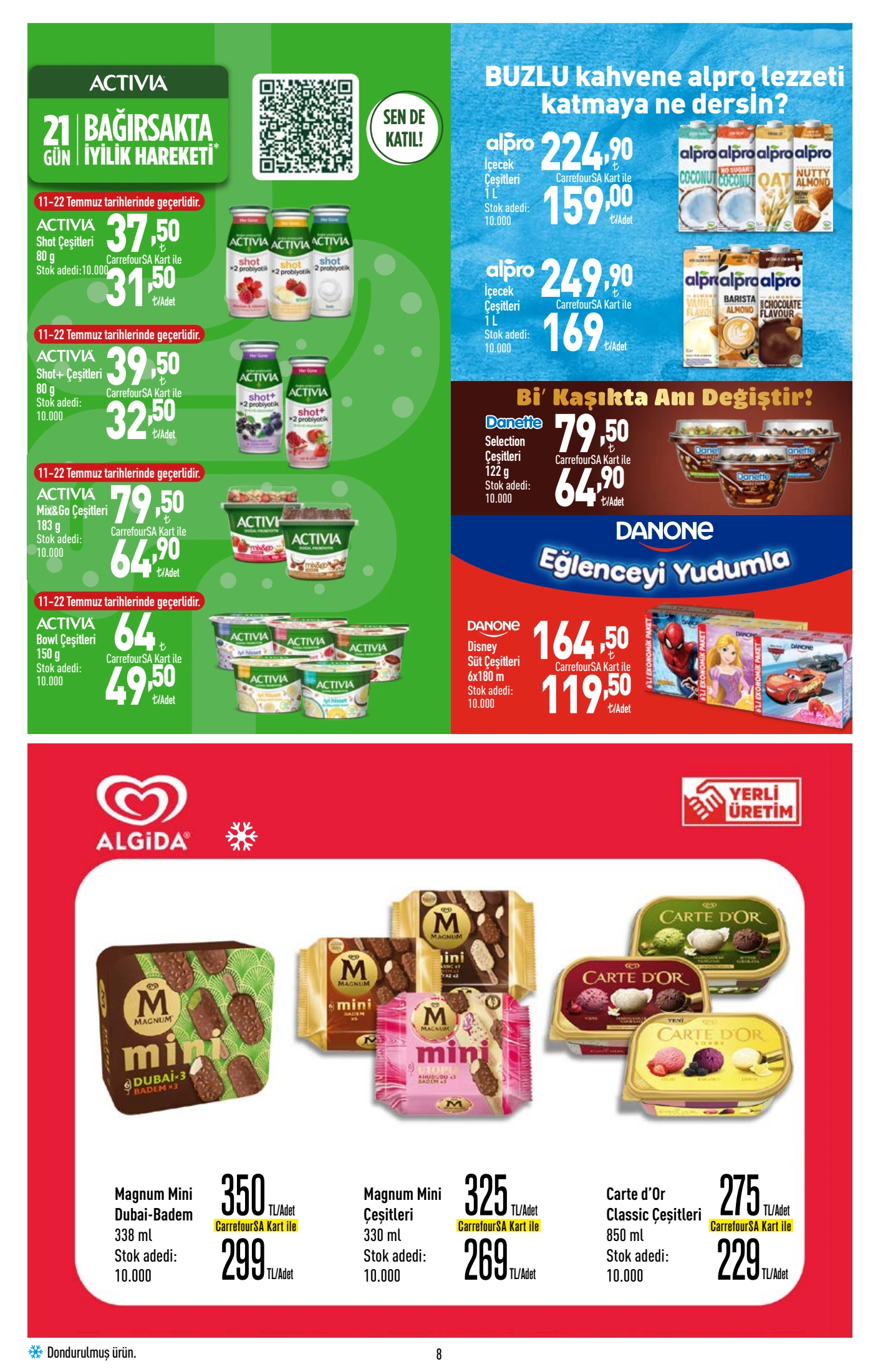 CarrefourSA Broşürü 9-22 Temmuz — sayfa 8