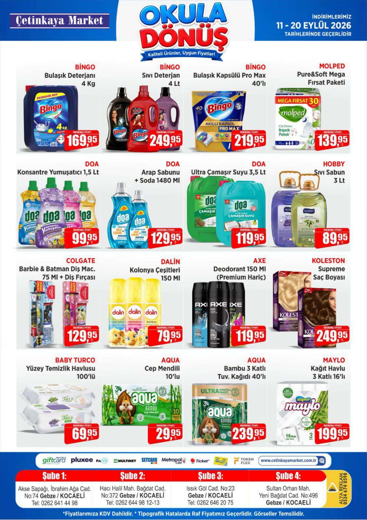 Çetinkaya Marketleri Broşürü 11-20 Eylül İndirimleri — sayfa 5