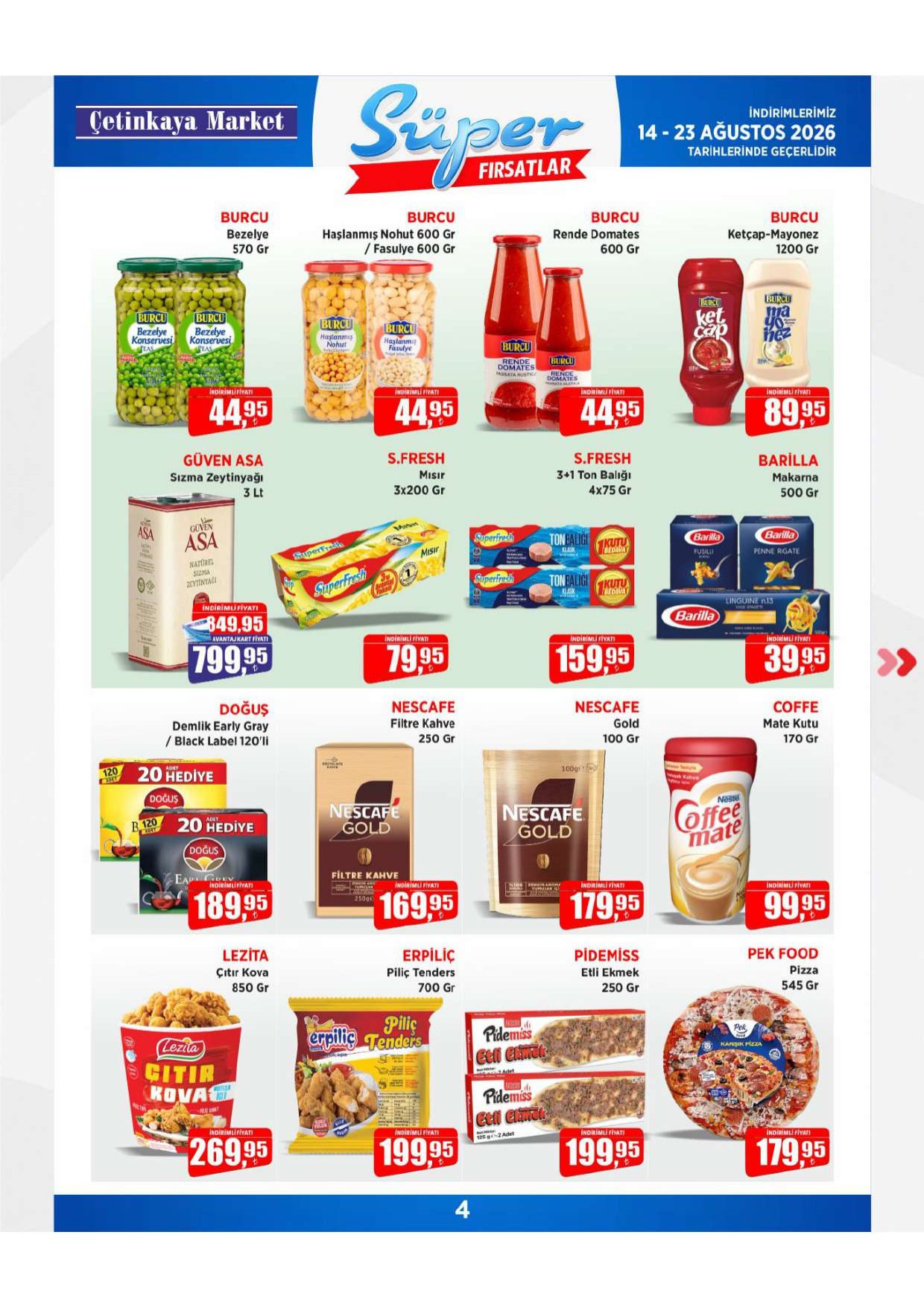 Çetinkaya Marketleri Broşürü 14-23 Ağustos İndirimleri — sayfa 5