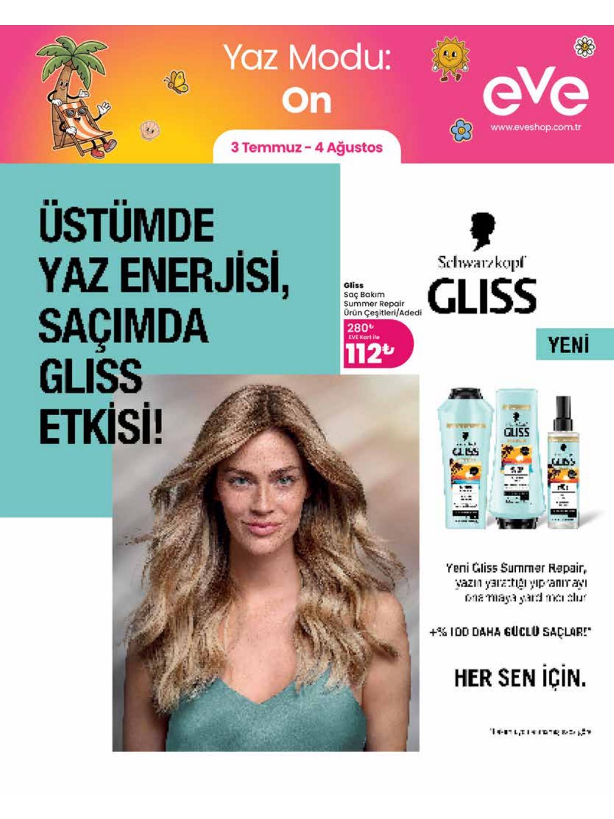Eveshop Broşürü 3 Temmuz - 4 Ağustos