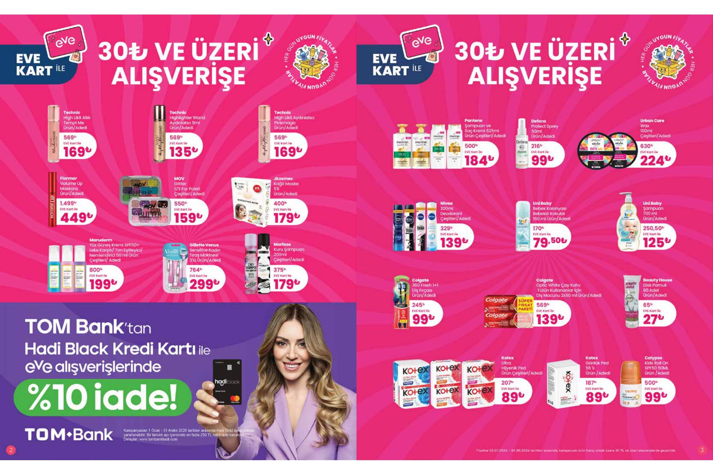 Eveshop Broşürü 3 Temmuz - 4 Ağustos — sayfa 2