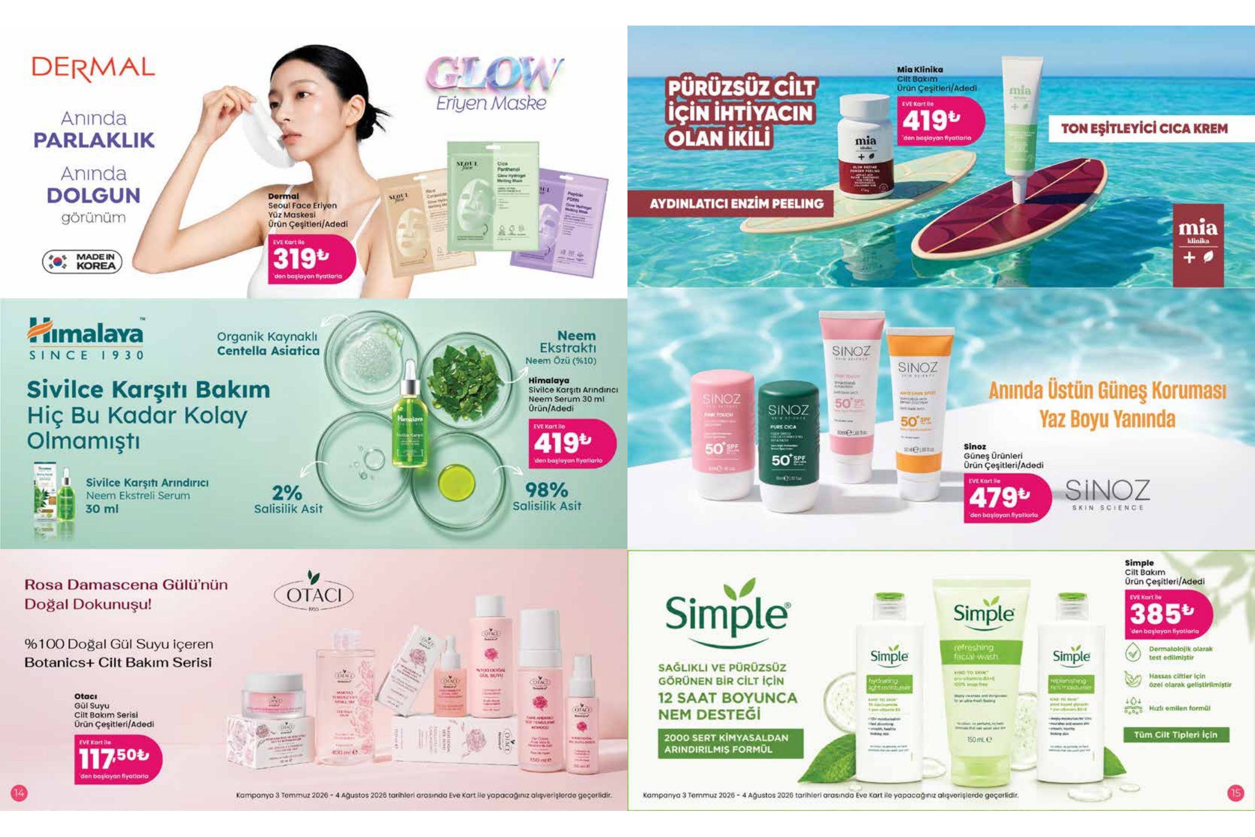 Eveshop Broşürü 3 Temmuz - 4 Ağustos — sayfa 8