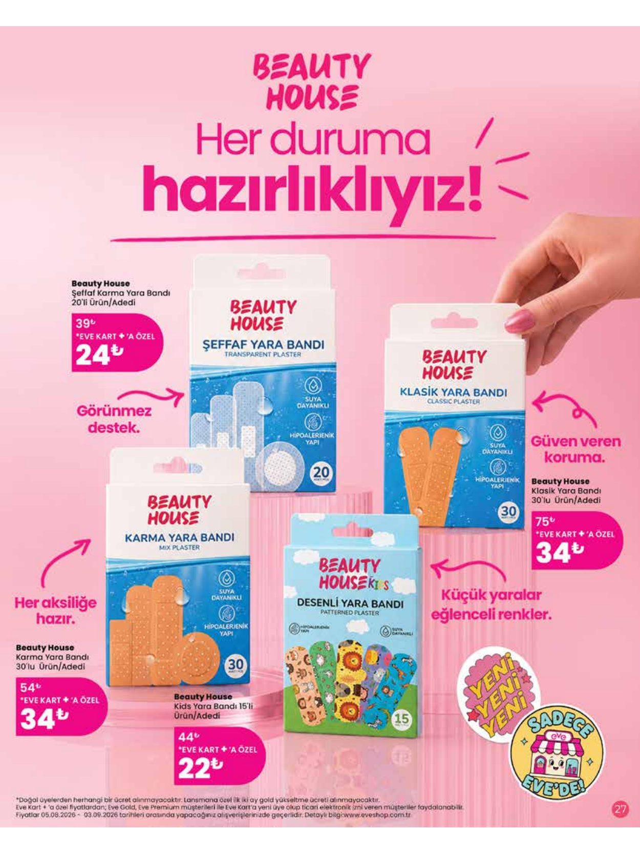 Eveshop Broşürü 5 Ağustos - 3 Eylül — sayfa 27