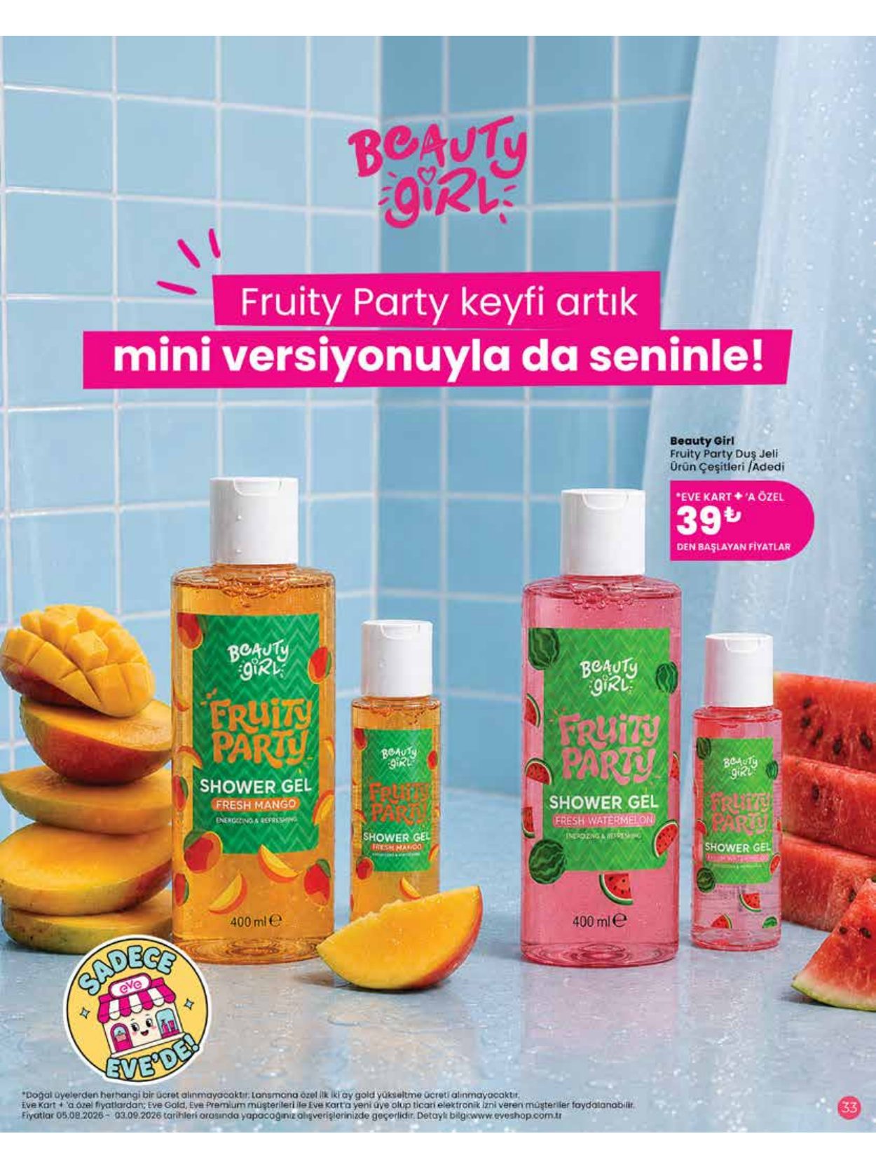 Eveshop Broşürü 5 Ağustos - 3 Eylül — sayfa 33