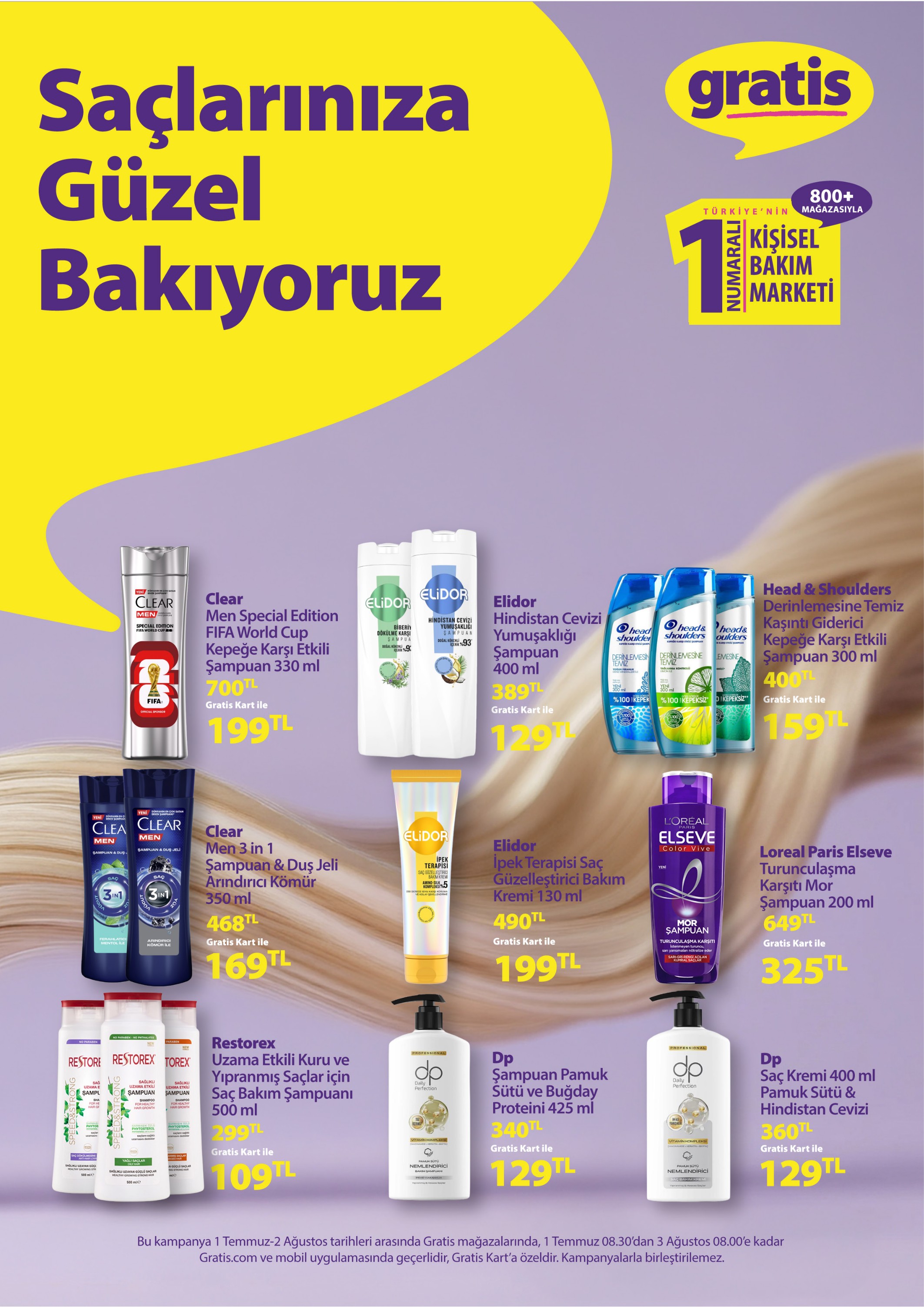 Gratis Broşürü 1 Temmuz-2 Ağustos — sayfa 8