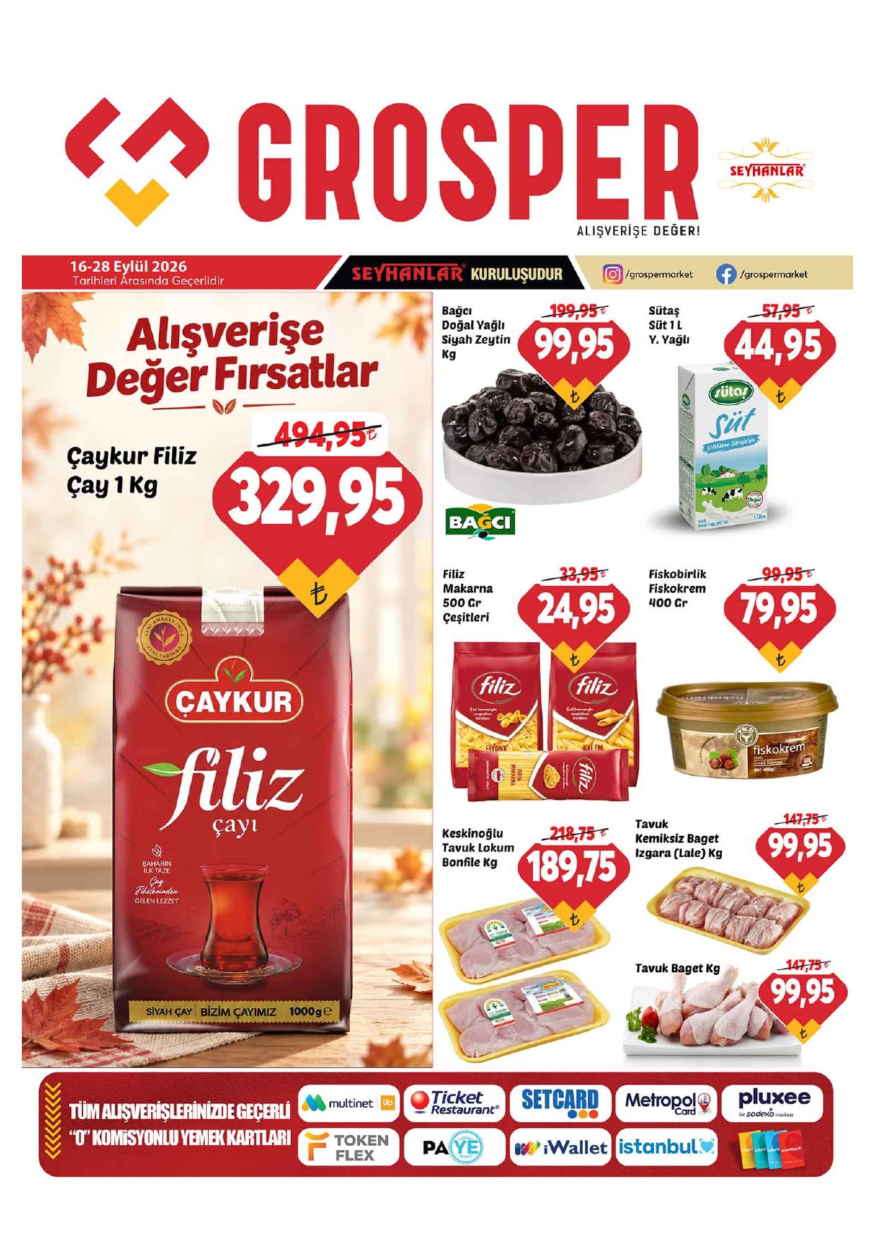 Grosper Broşürü 16-28 Eylül — sayfa 1