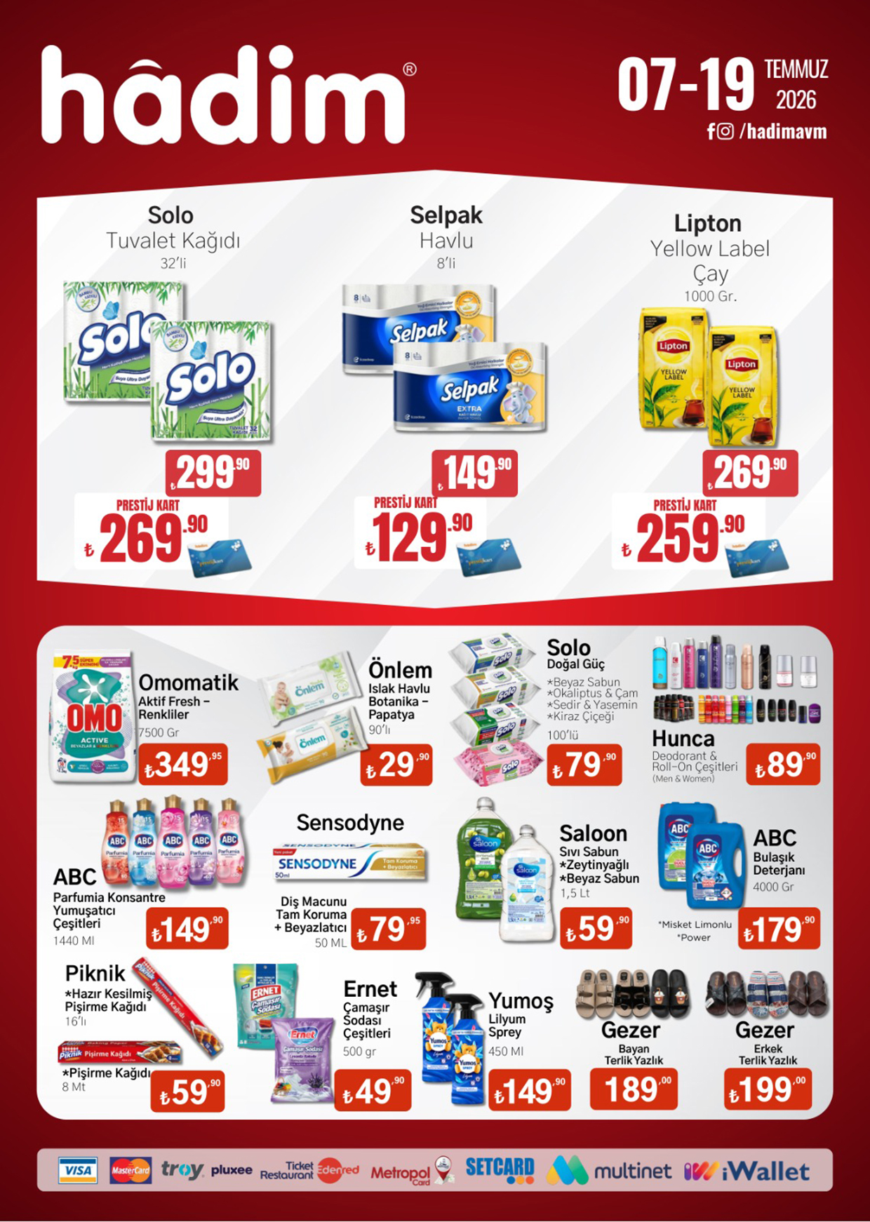 Hadım AVM Broşürü 7-19 Temmuz — sayfa 2