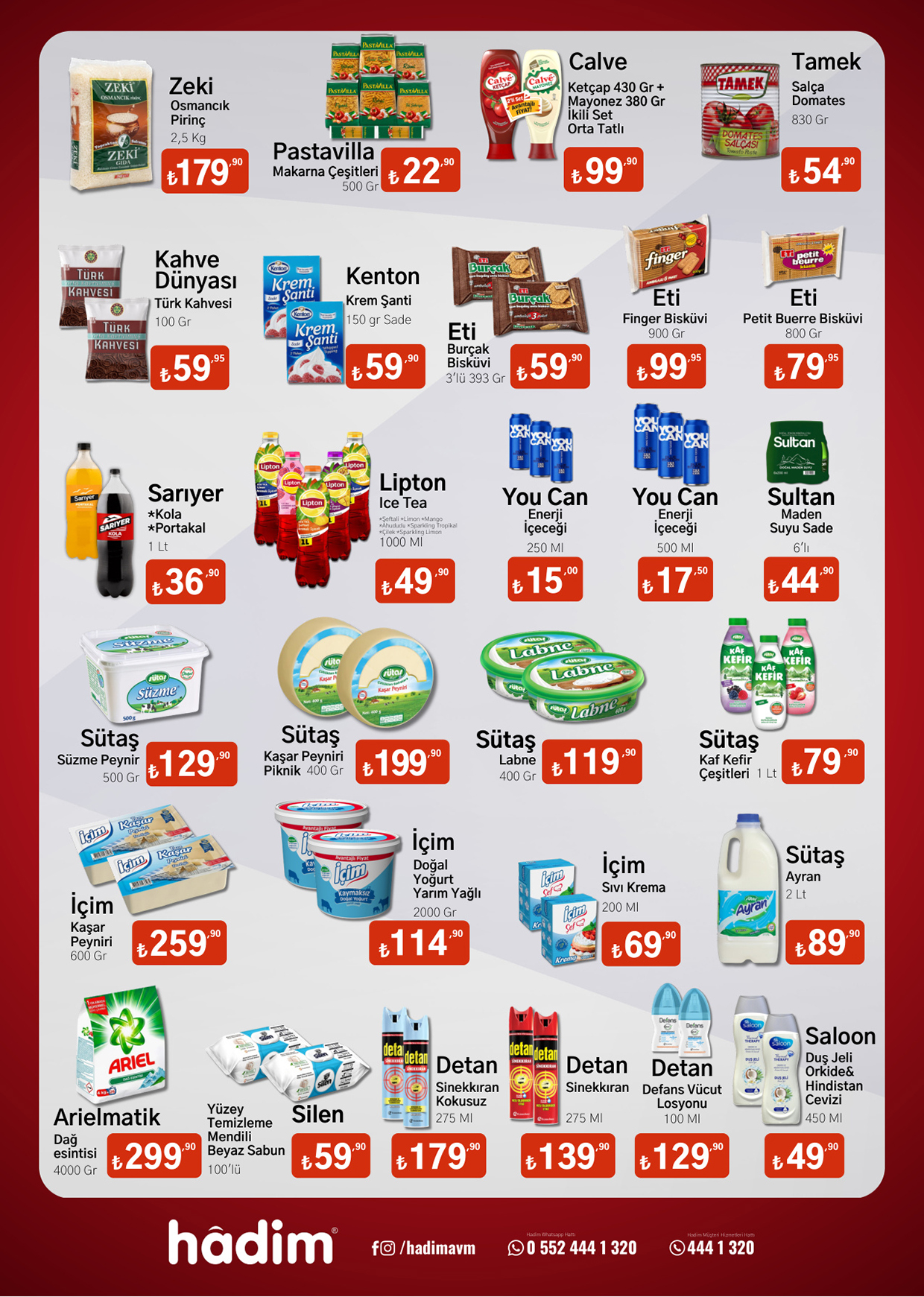 Hadım AVM Broşürü 24-31 Temmuz