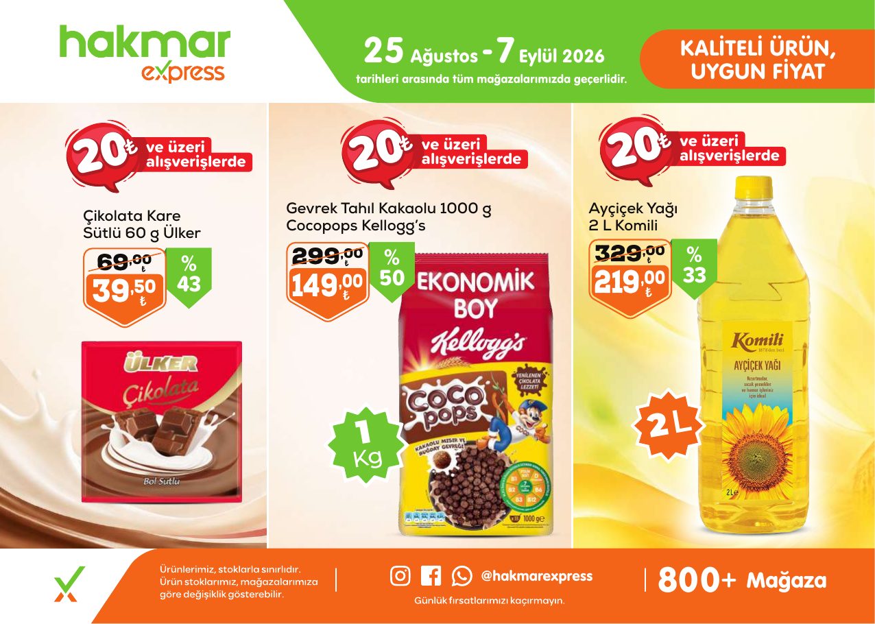 Hakmar Express Broşürü Salı 25 Ağustos-7 Eylül — sayfa 4