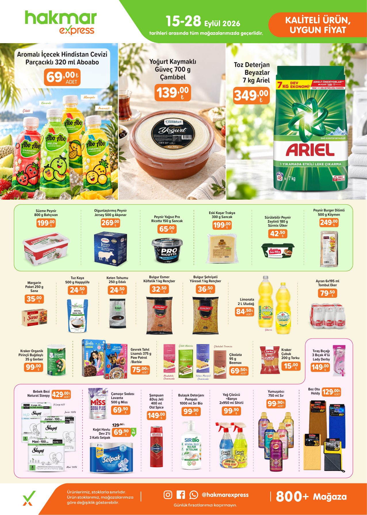 Hakmar Express Broşürü Salı 15-28 Eylül — sayfa 1
