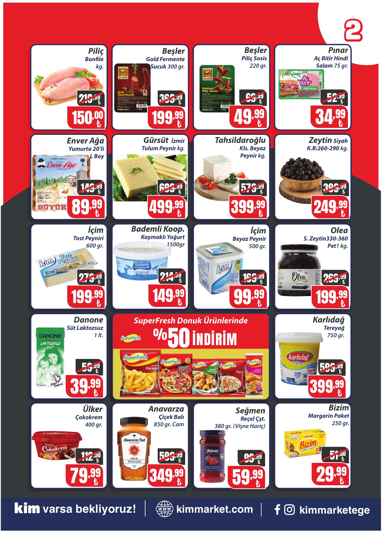 Kim Market Broşürü 17-26 Temmuz I Yeni Mağaza Açılış Özel — sayfa 2