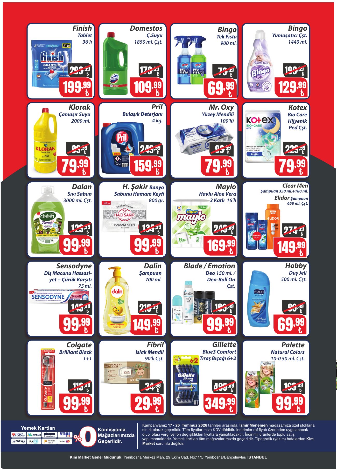 Kim Market Broşürü 17-26 Temmuz I Yeni Mağaza Açılış Özel — sayfa 4