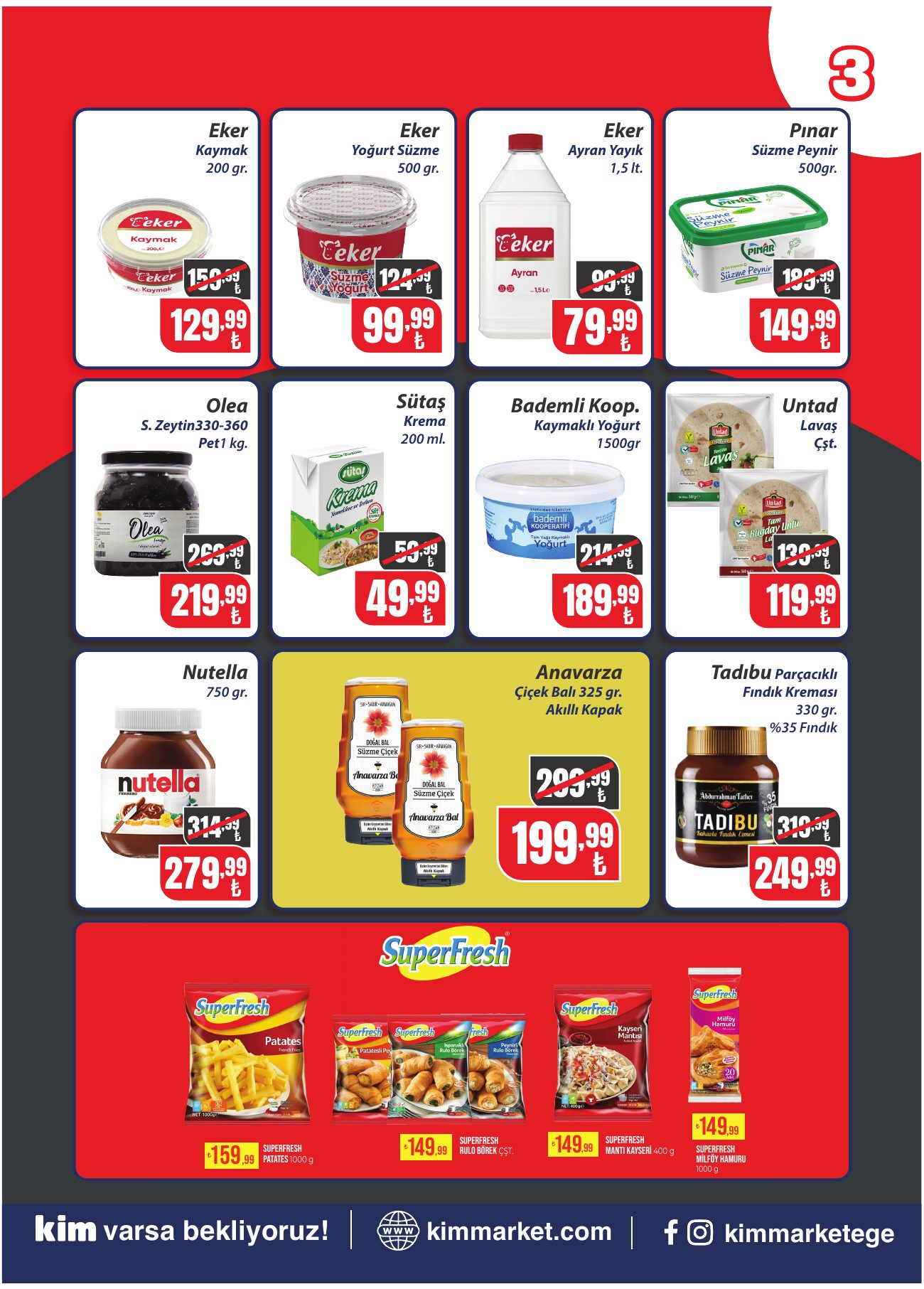 Kim Market Broşürü 20 - 31 Temmuz | Ege — sayfa 3