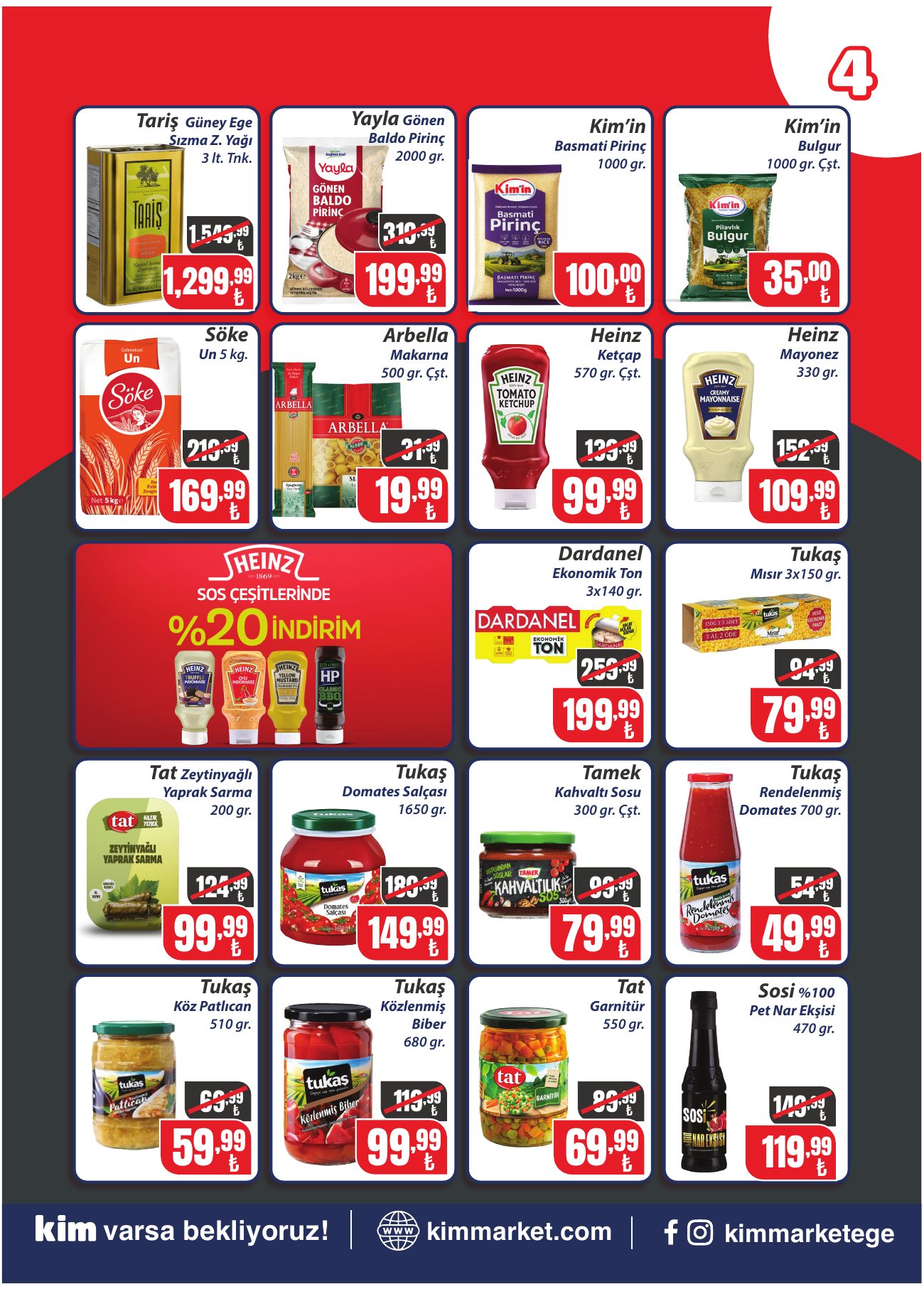 Kim Market Broşürü 20 - 31 Temmuz | Ege — sayfa 4