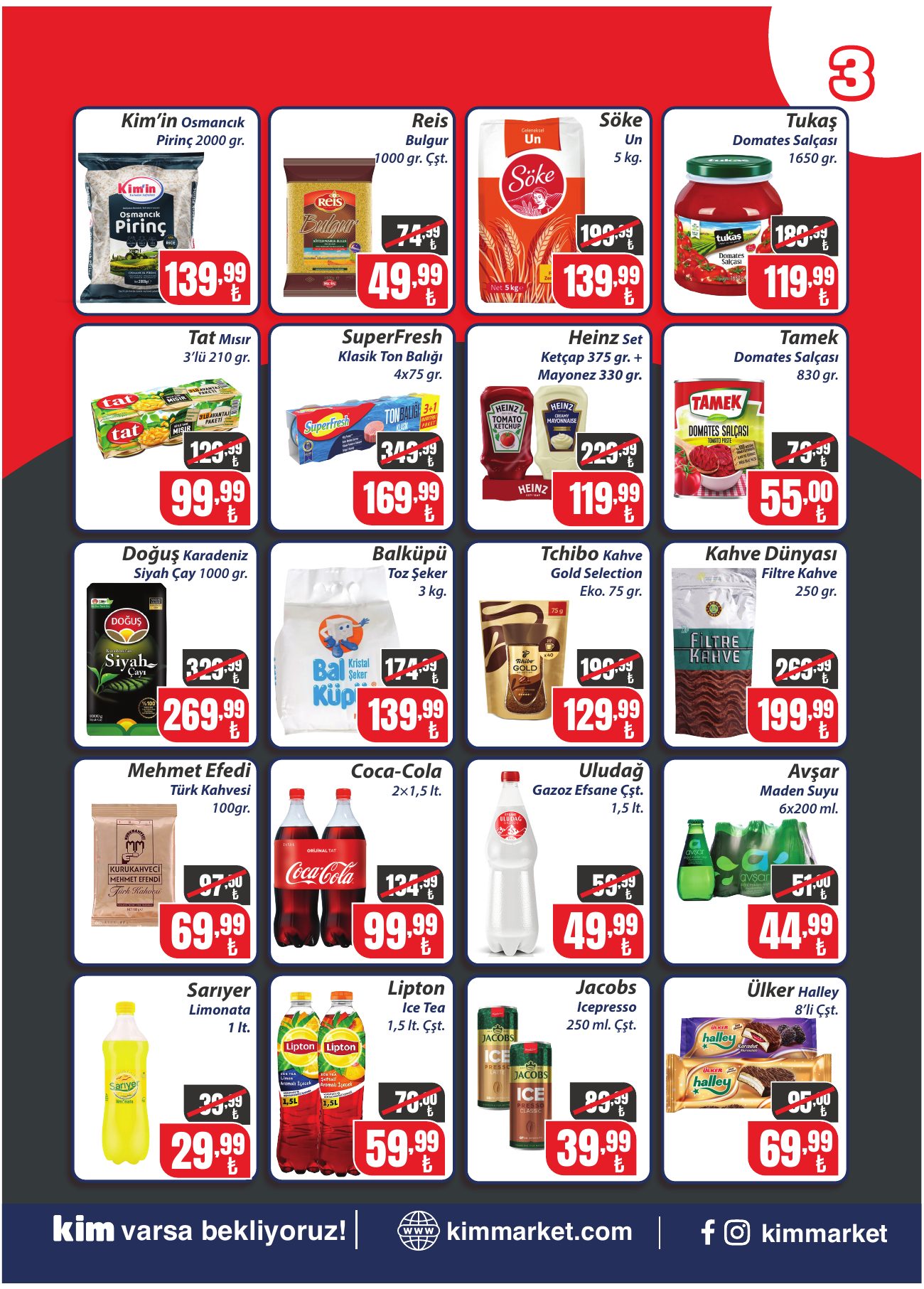 Kim Market Broşürü 20 - 31 Temmuz I Yeni Mağaza Açılış Özel — sayfa 3