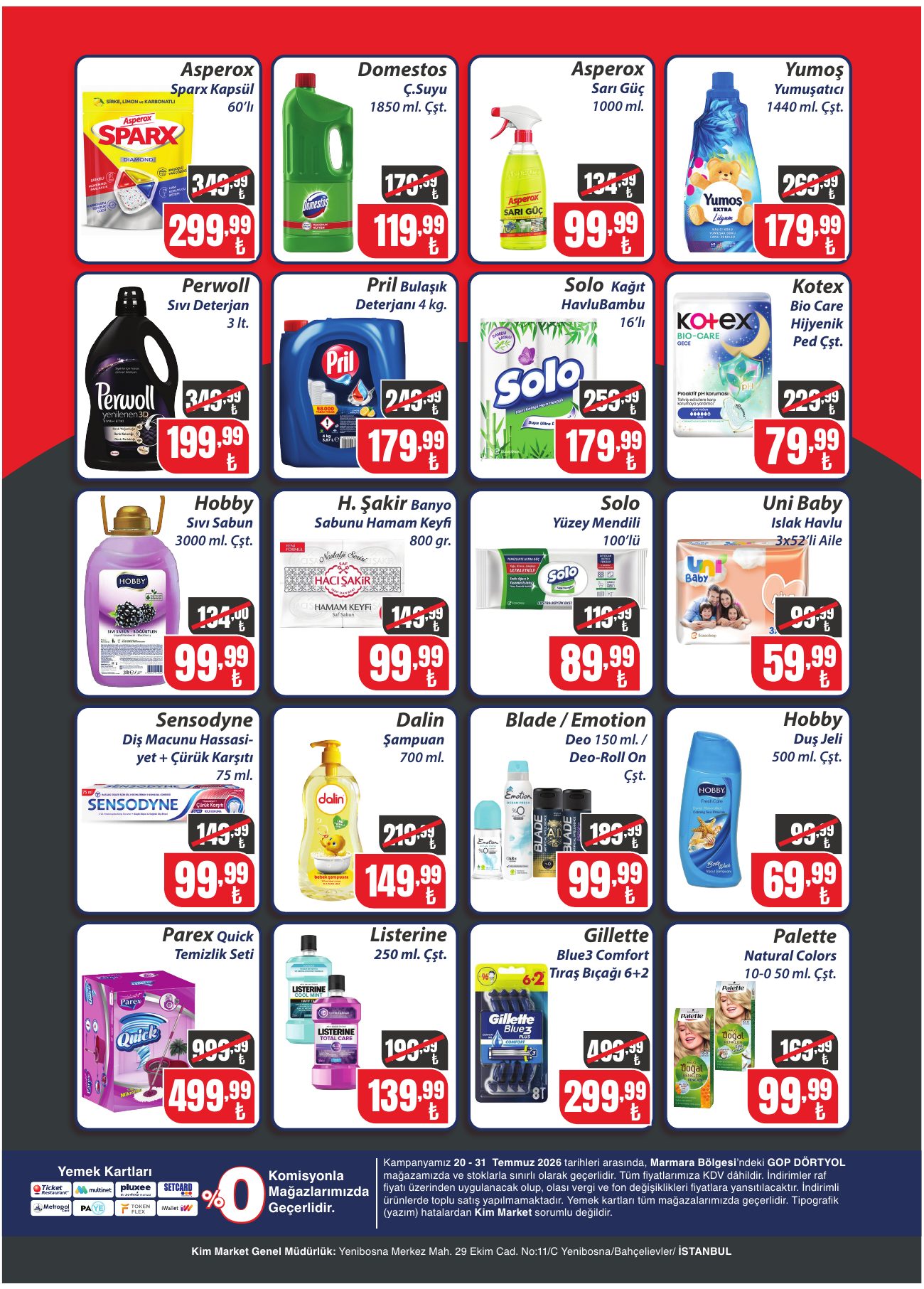Kim Market Broşürü 20 - 31 Temmuz I Yeni Mağaza Açılış Özel — sayfa 4