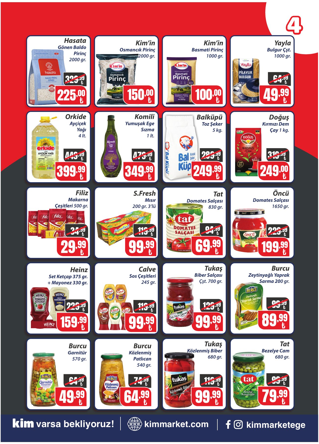 Kim Market Broşürü 7-19 Ağustos | Ege — sayfa 4
