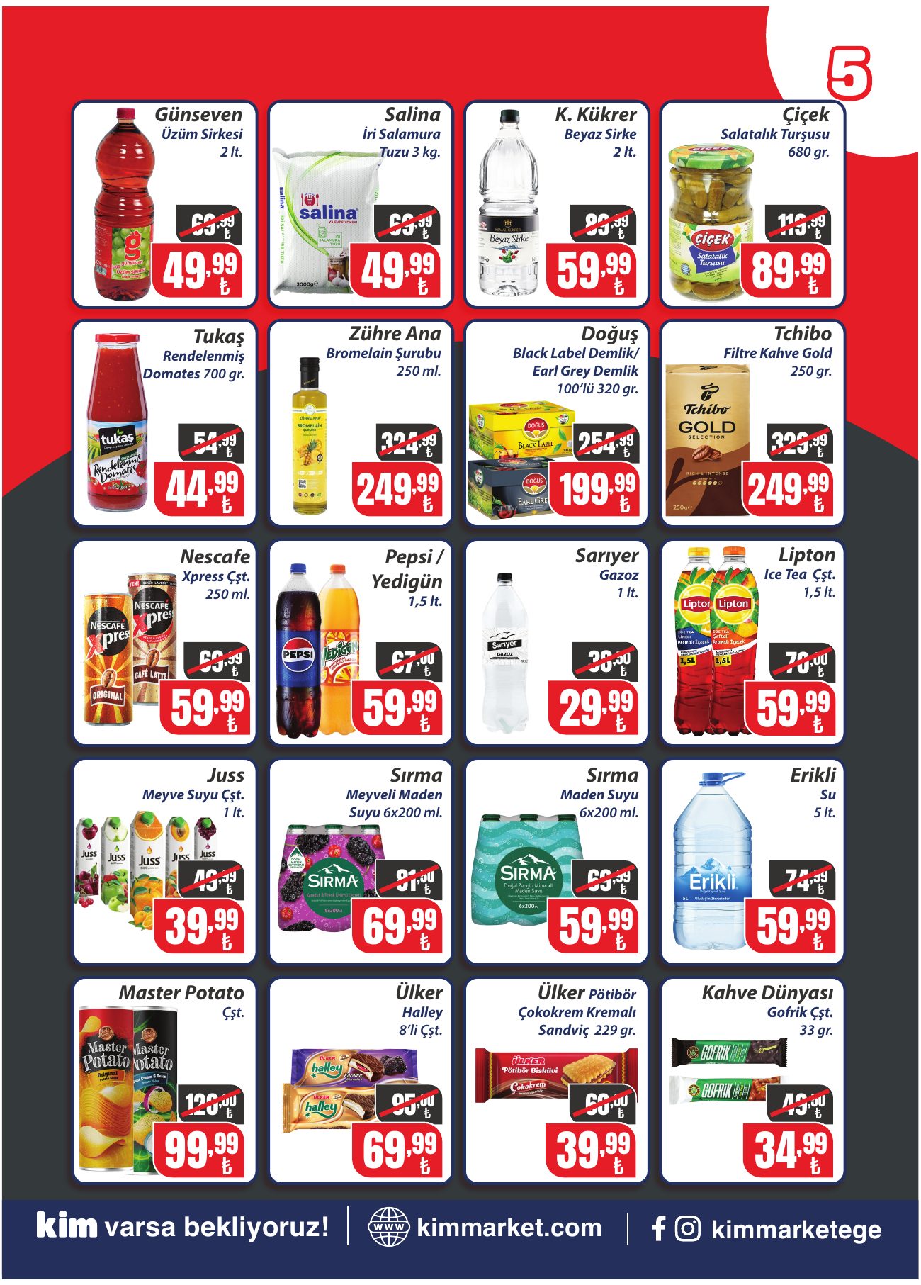 Kim Market Broşürü 7-19 Ağustos | Ege — sayfa 5