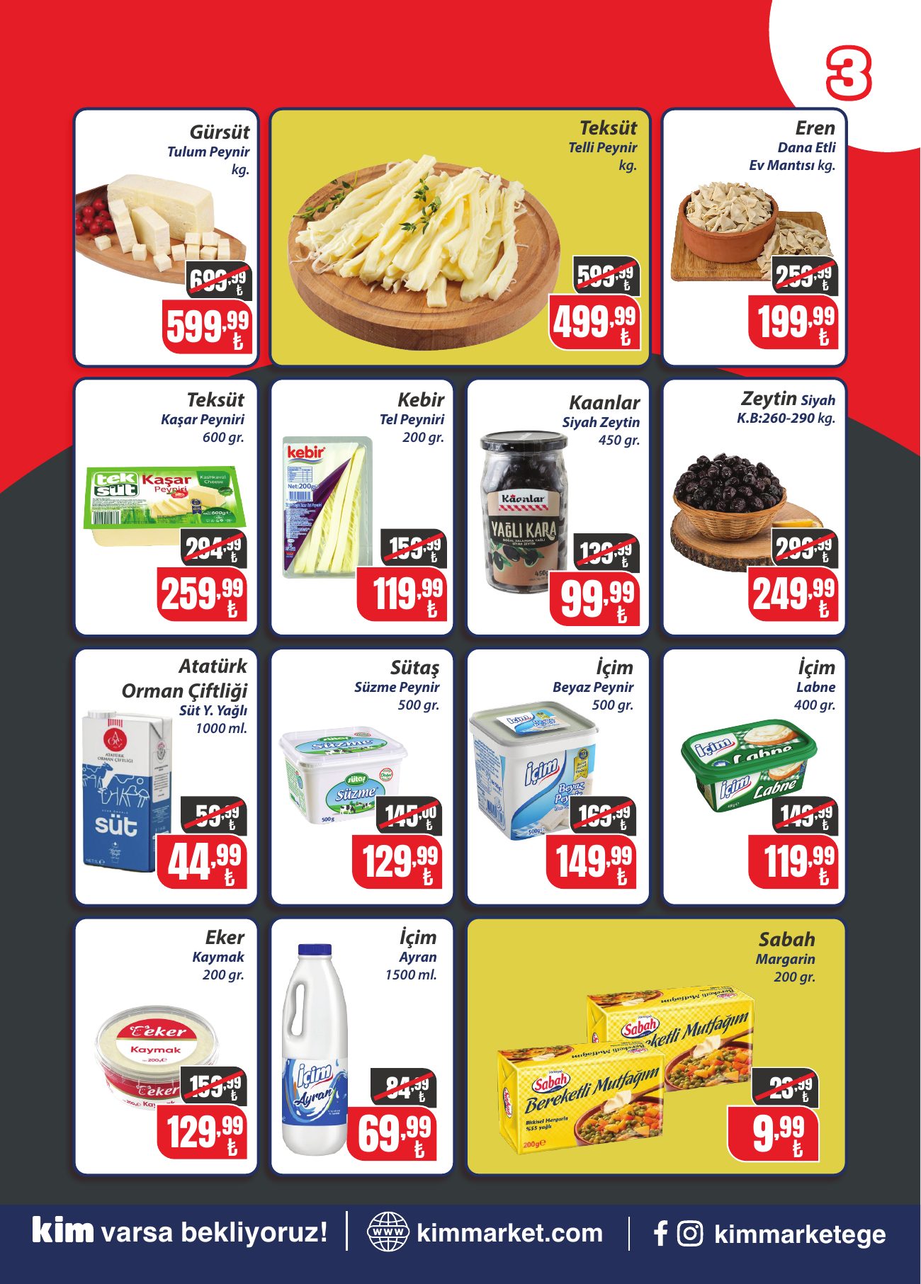Kim Market Broşürü 20-31 Ağustos | Ege — sayfa 3