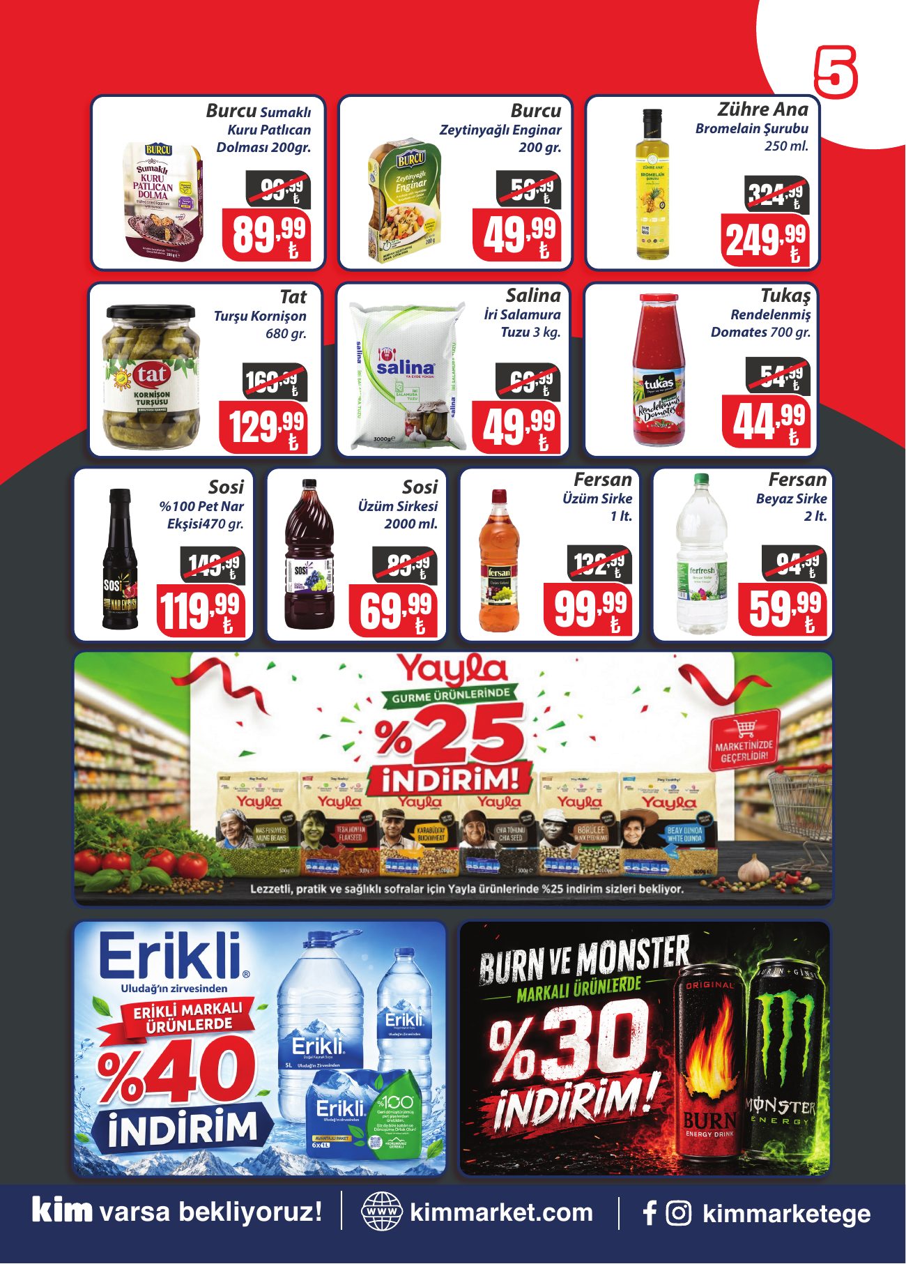 Kim Market Broşürü 20-31 Ağustos | Ege — sayfa 5