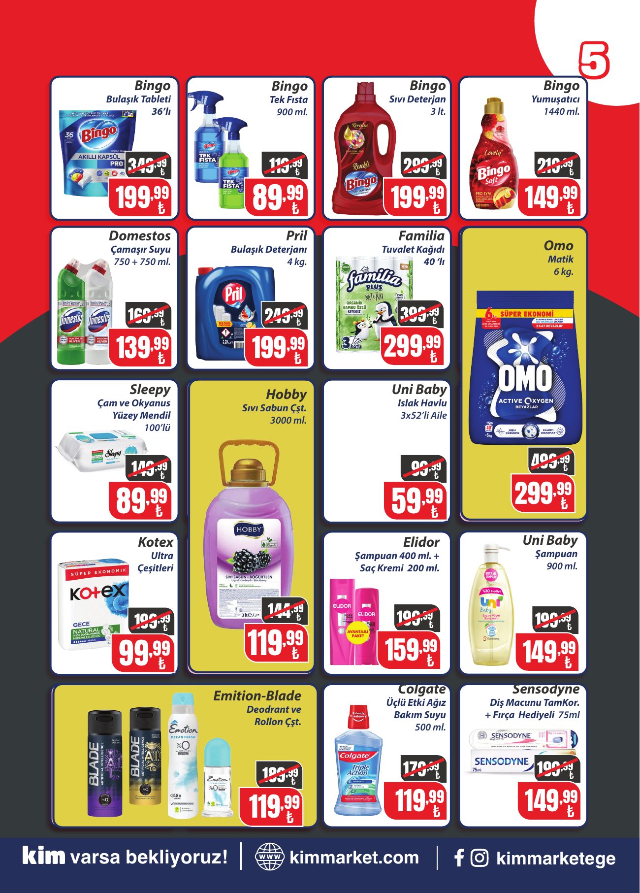 Kim Market Broşürü 1-8 Eylül | Ege — sayfa 5