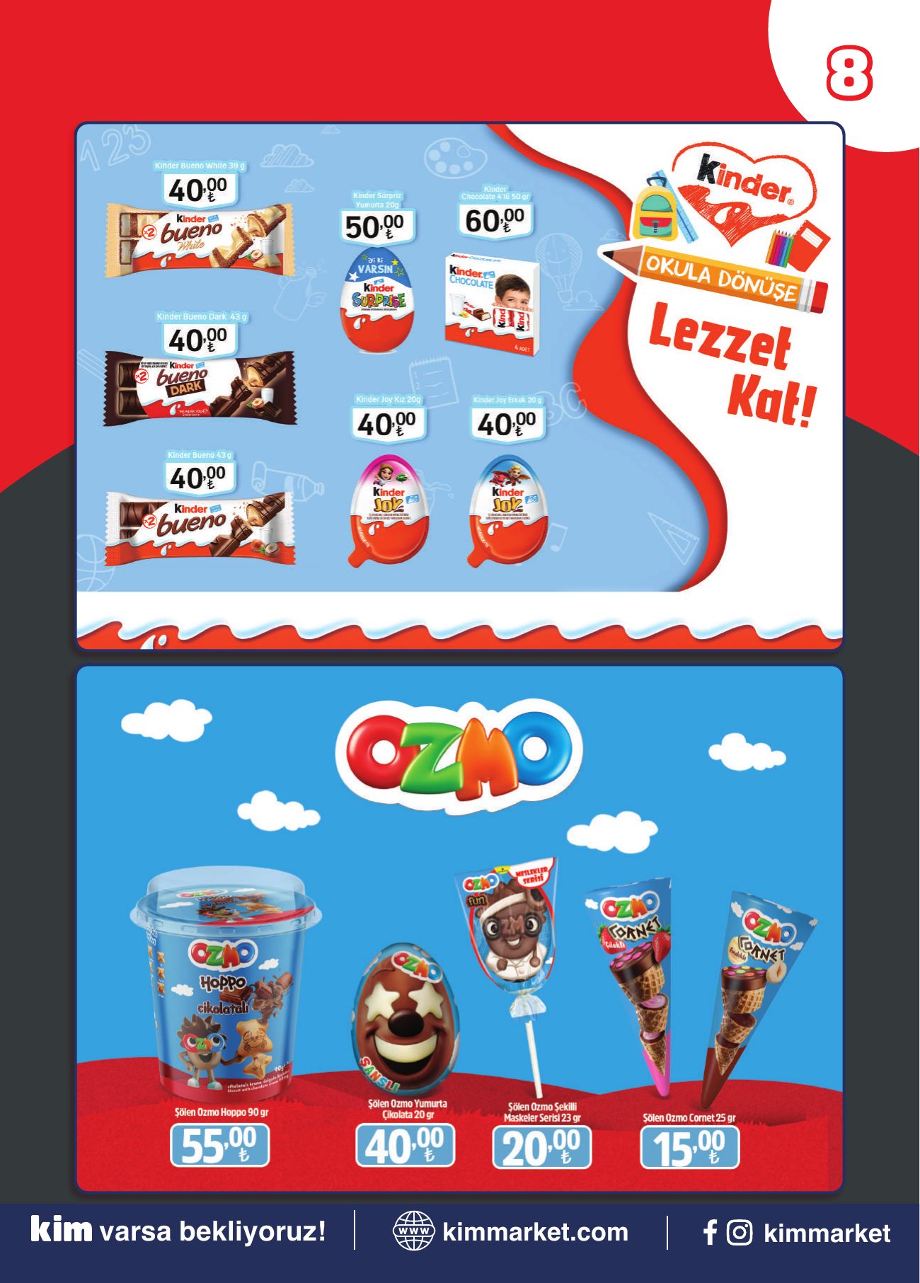 Kim Market Broşürü 5-30 Eylül — sayfa 8