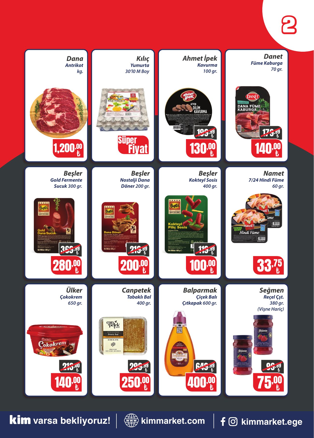 Kim Market Broşürü 9-20 Eylül | Ege — sayfa 2