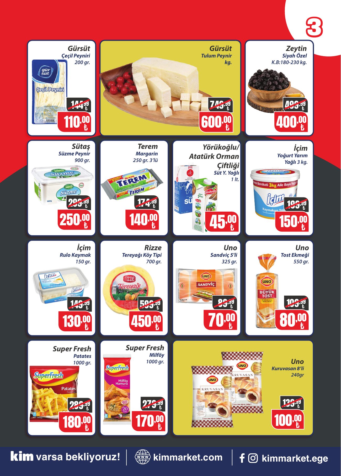 Kim Market Broşürü 9-20 Eylül | Ege — sayfa 3