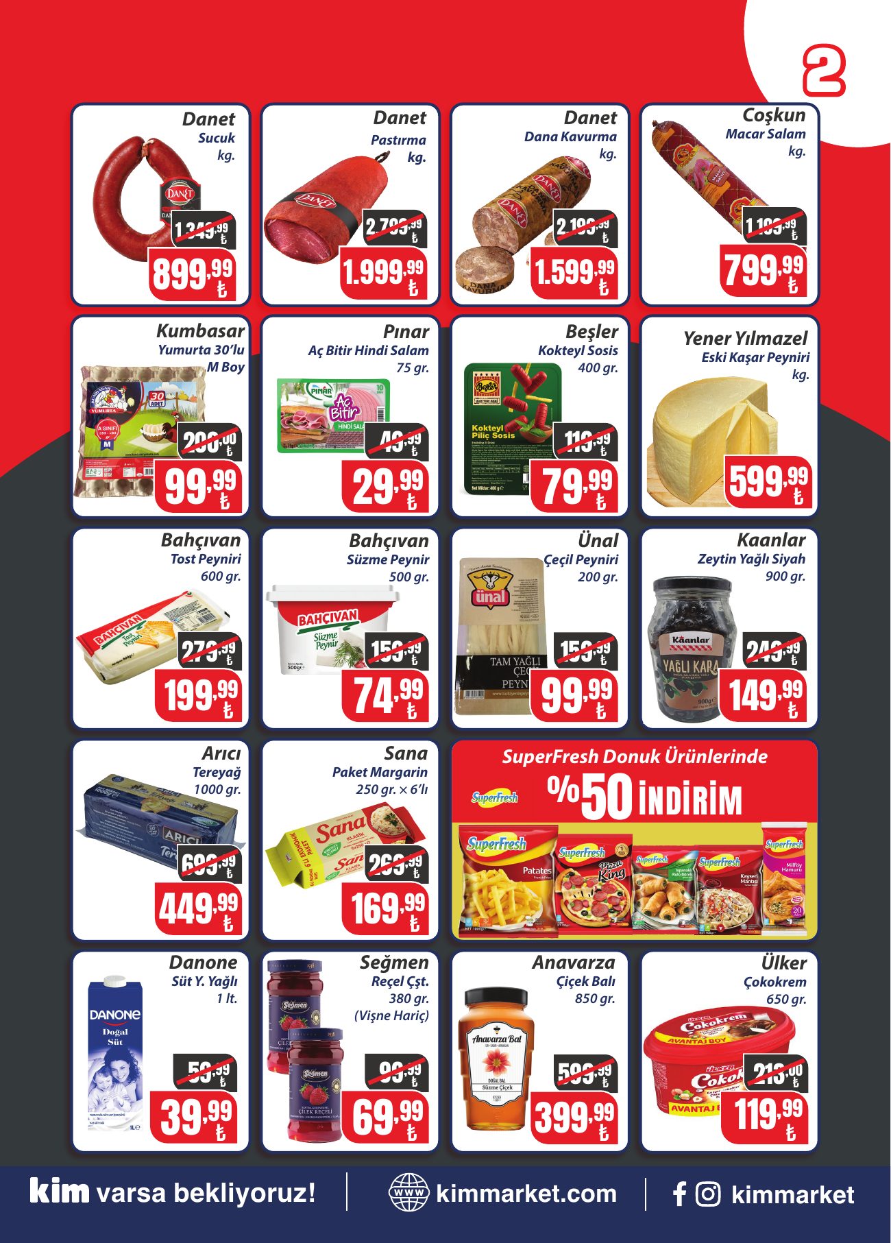 Kim Market Broşürü 18-30 Eylül | Pazariçi Açılış — sayfa 2