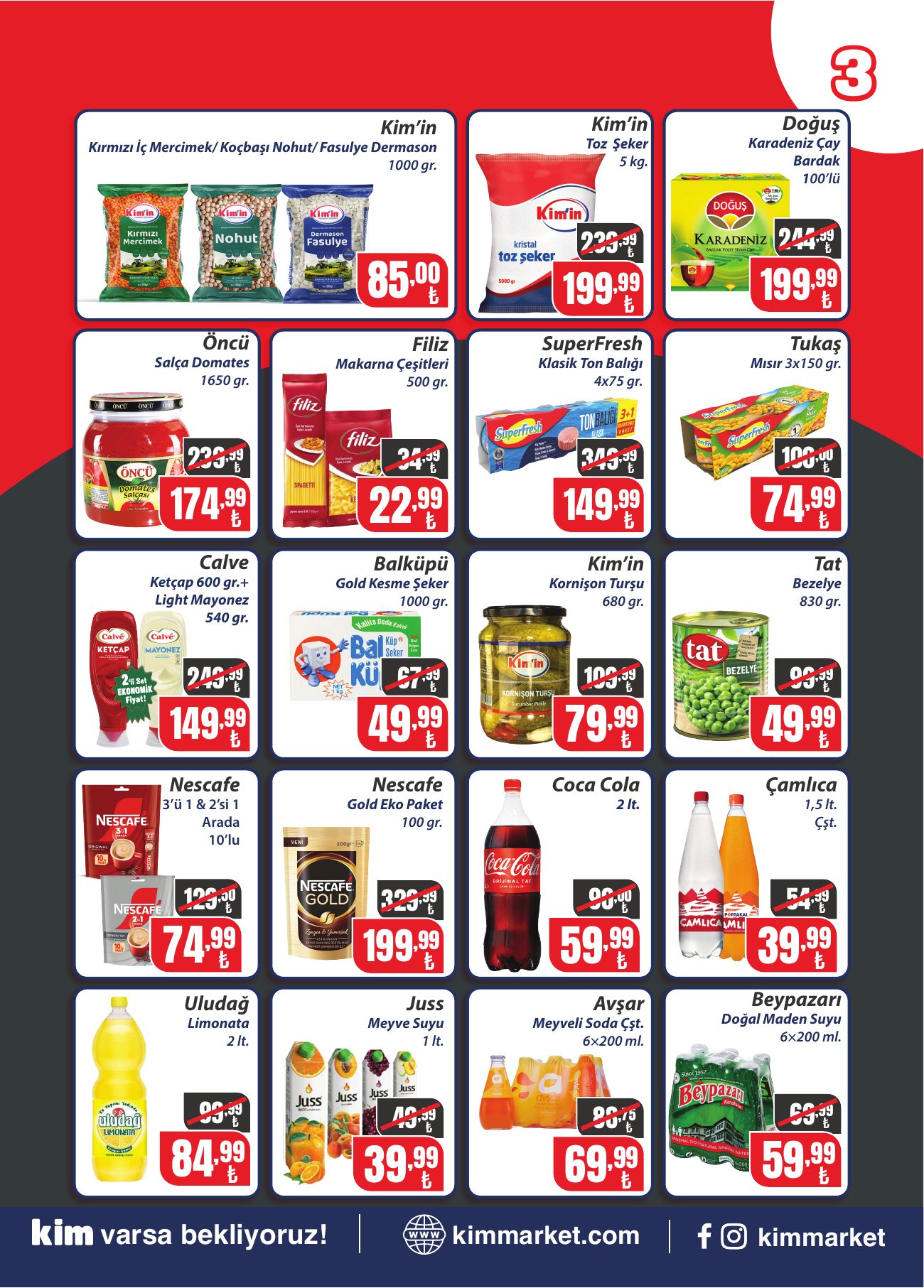 Kim Market Broşürü 18-30 Eylül | Pazariçi Açılış — sayfa 3
