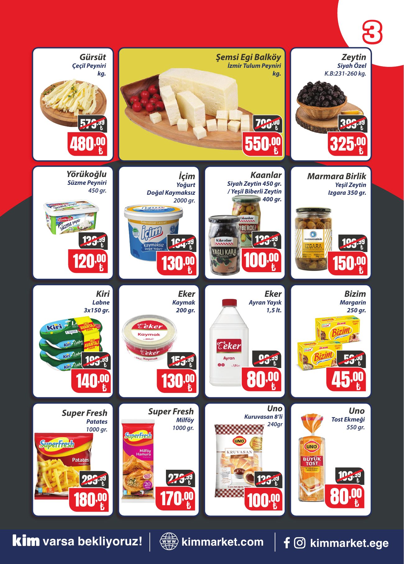 Kim Market Broşürü 21-29 Eylül | Ege — sayfa 3