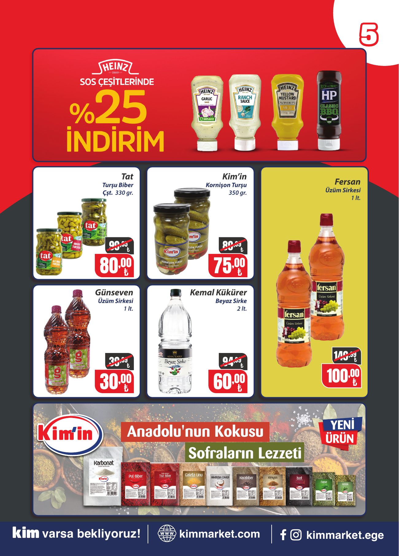 Kim Market Broşürü 21-29 Eylül | Ege — sayfa 5