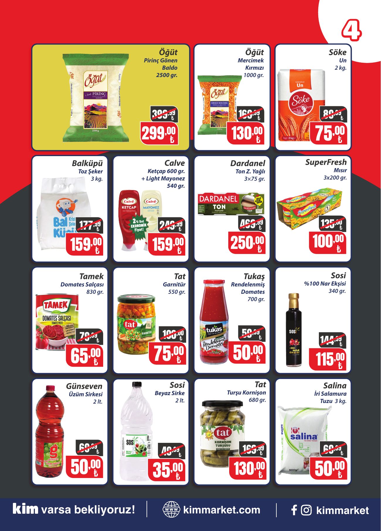 Kim Market Broşürü 30 Eylül-6 Ekim | Marmara — sayfa 4
