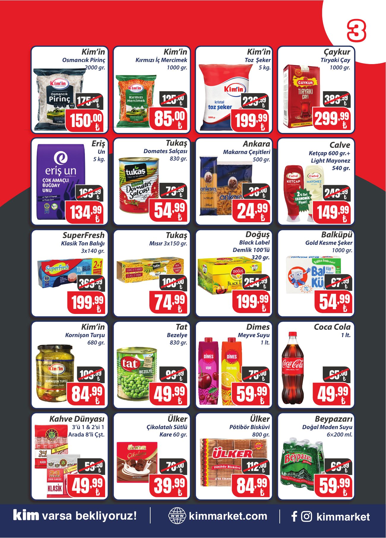Kim Market Broşürü 1-6 Ekim | Pazariçi Açılış — sayfa 3