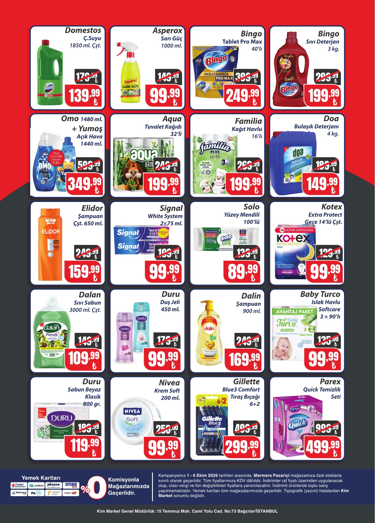 Kim Market Broşürü 1-6 Ekim | Pazariçi Açılış — sayfa 4