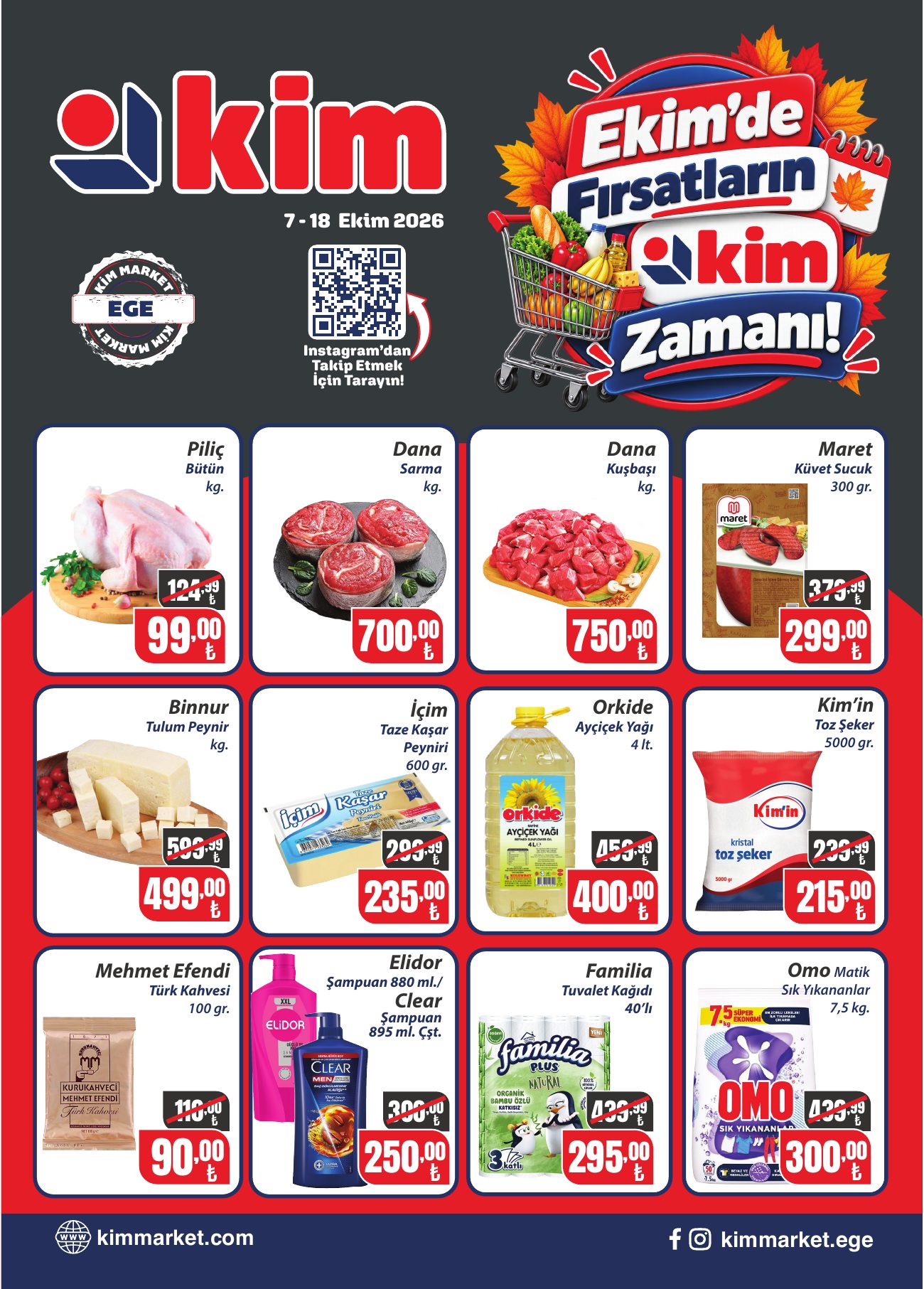 Kim Market Broşürü 7-18 Ekim | Ege — sayfa 1