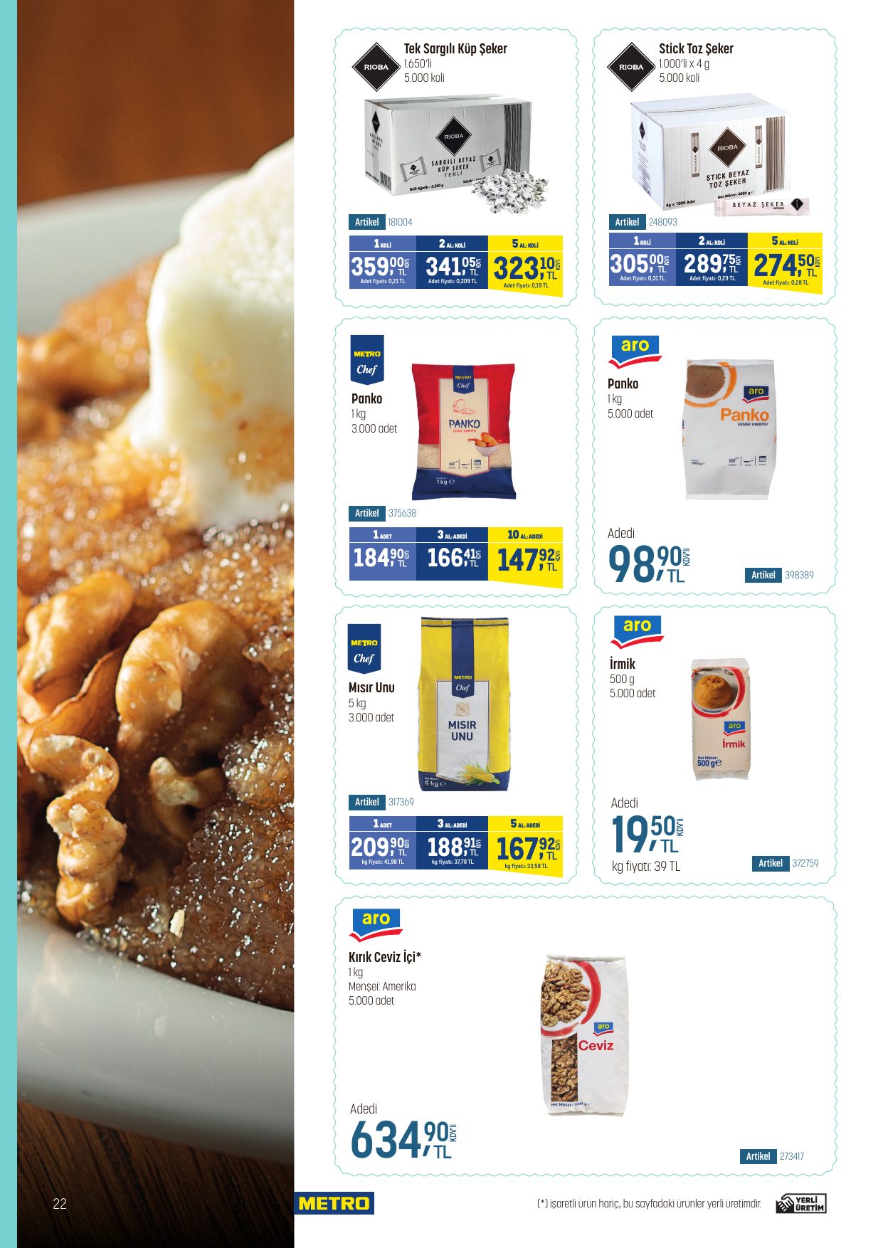 Metro Türkiye Broşürü Balık Restoranları — sayfa 22