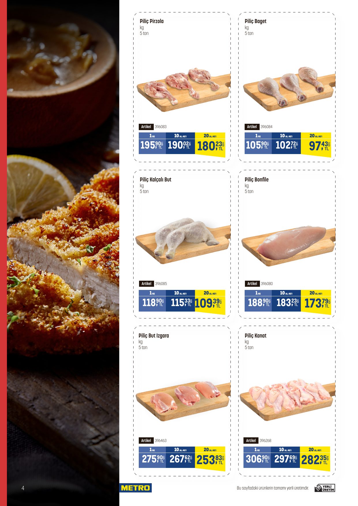 Metro Türkiye Broşürü Fast Food — sayfa 4