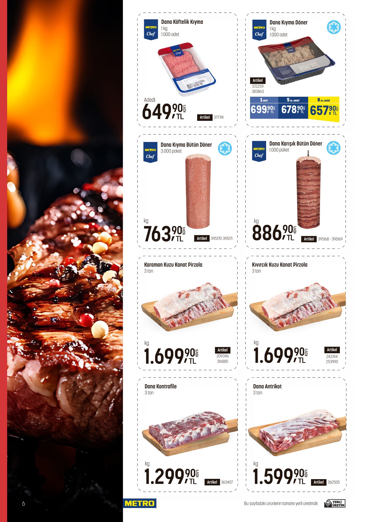 Metro Türkiye Broşürü Fast Food — sayfa 6