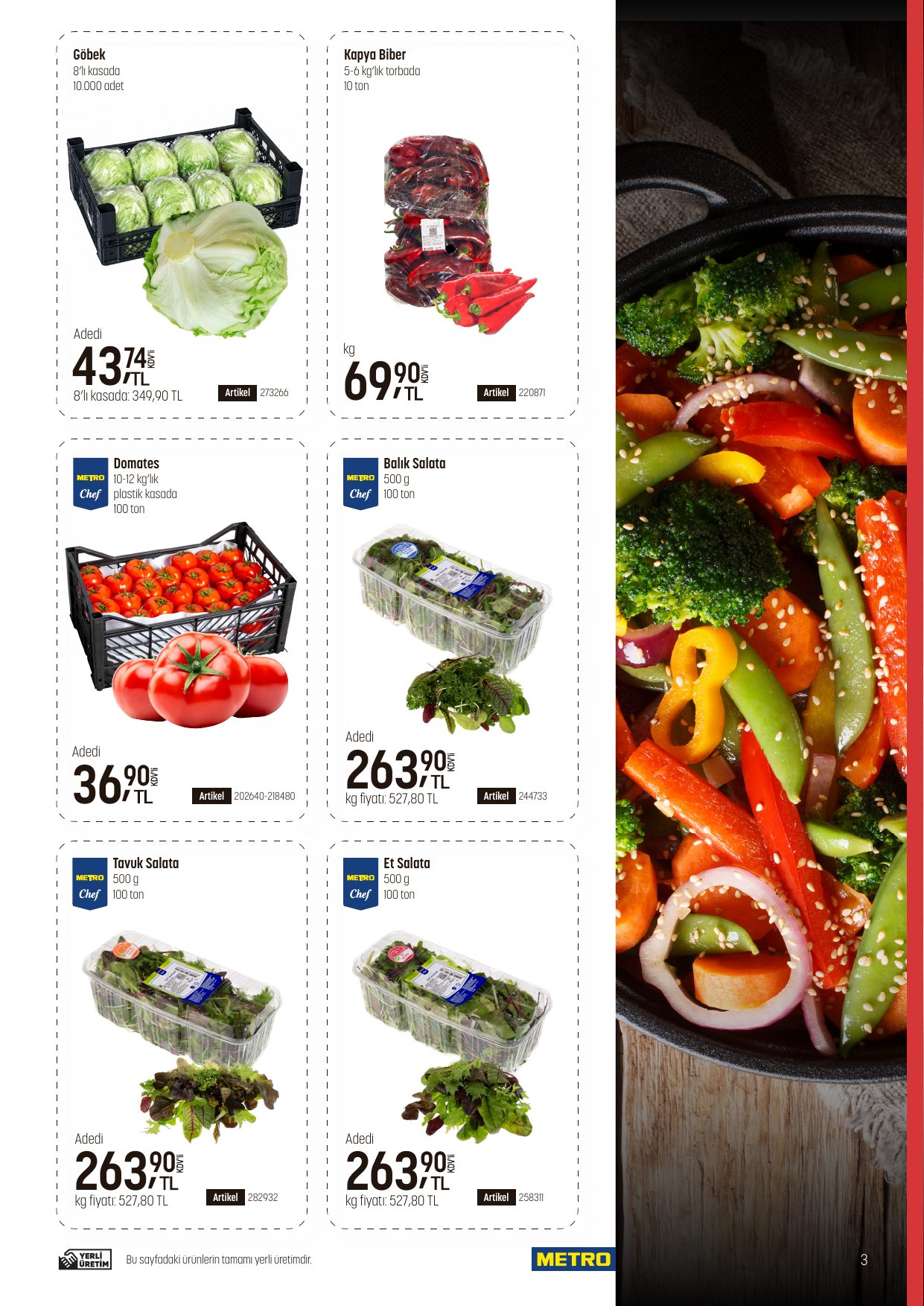 Metro Türkiye Broşürü Fast Food — sayfa 3