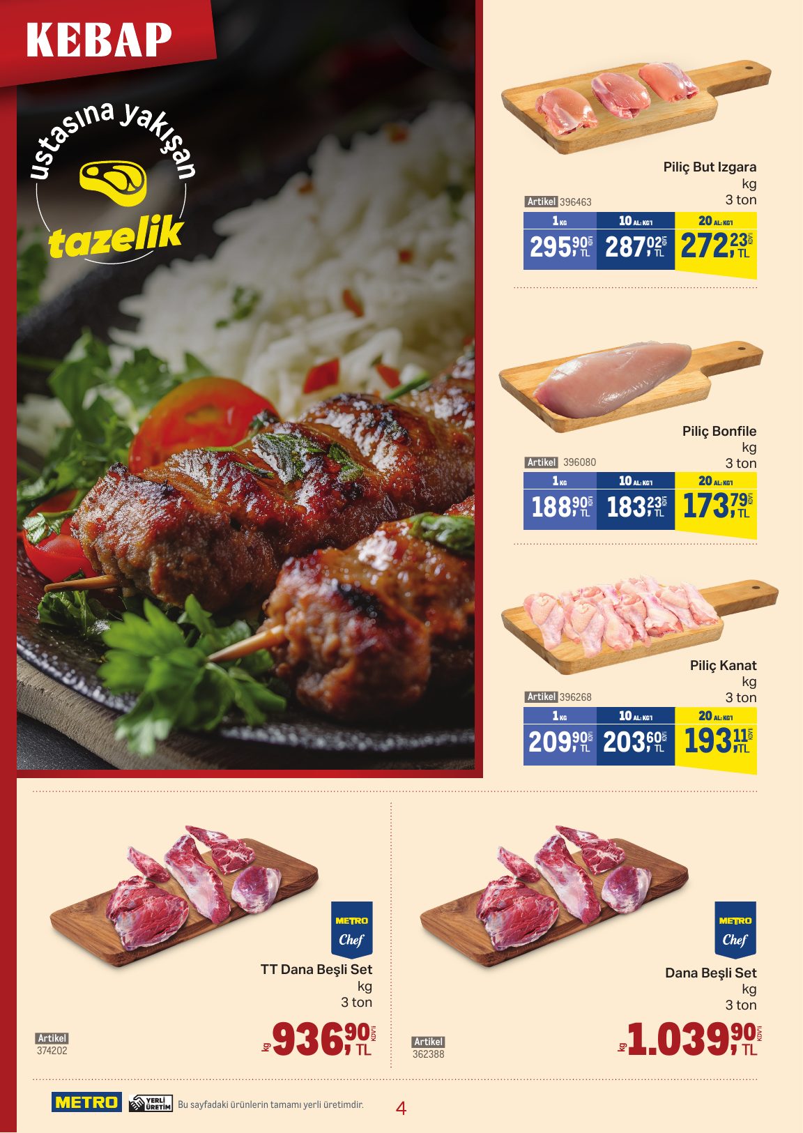 Metro Türkiye Broşürü Kebap — sayfa 4