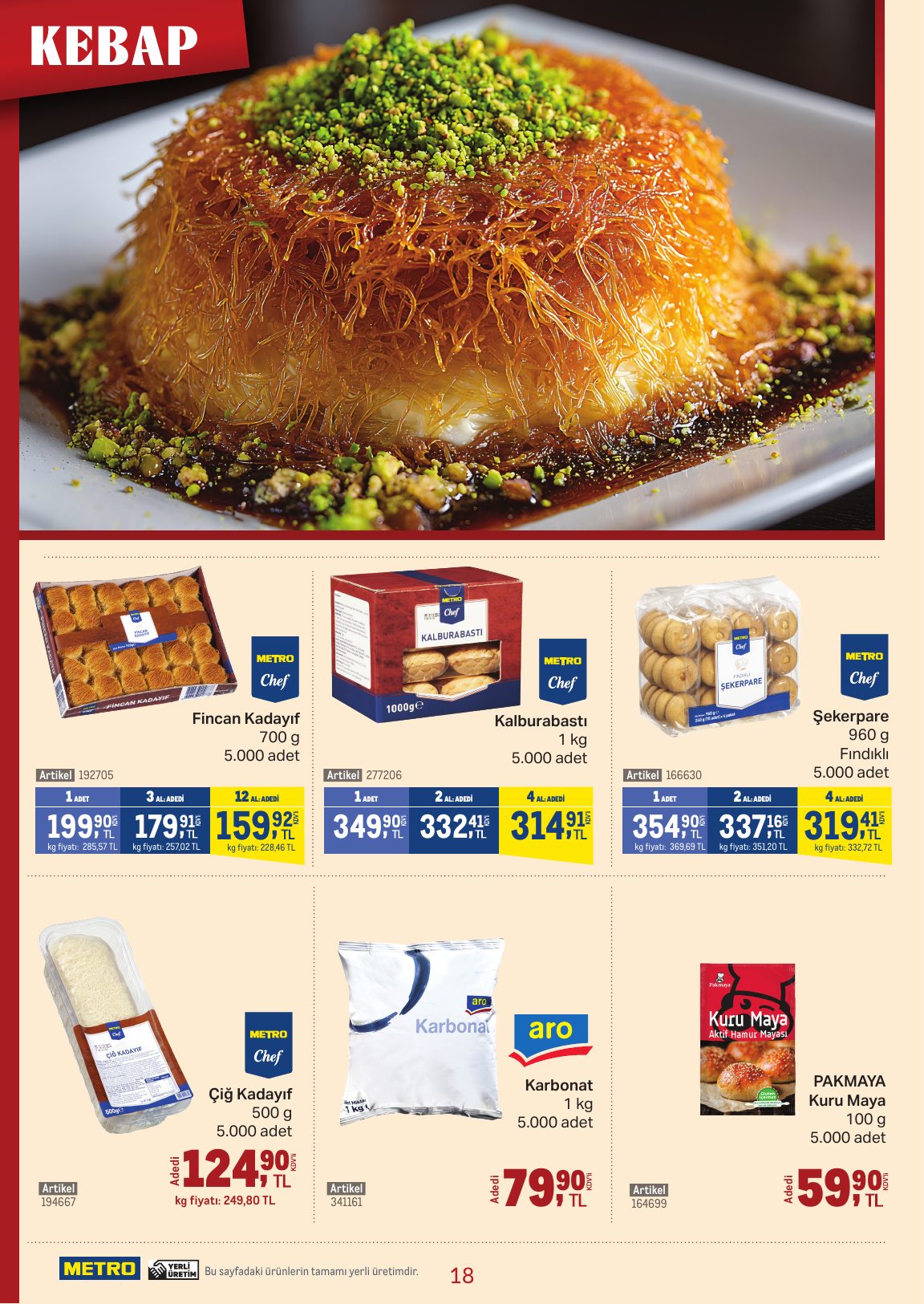 Metro Türkiye Broşürü Kebap — sayfa 18