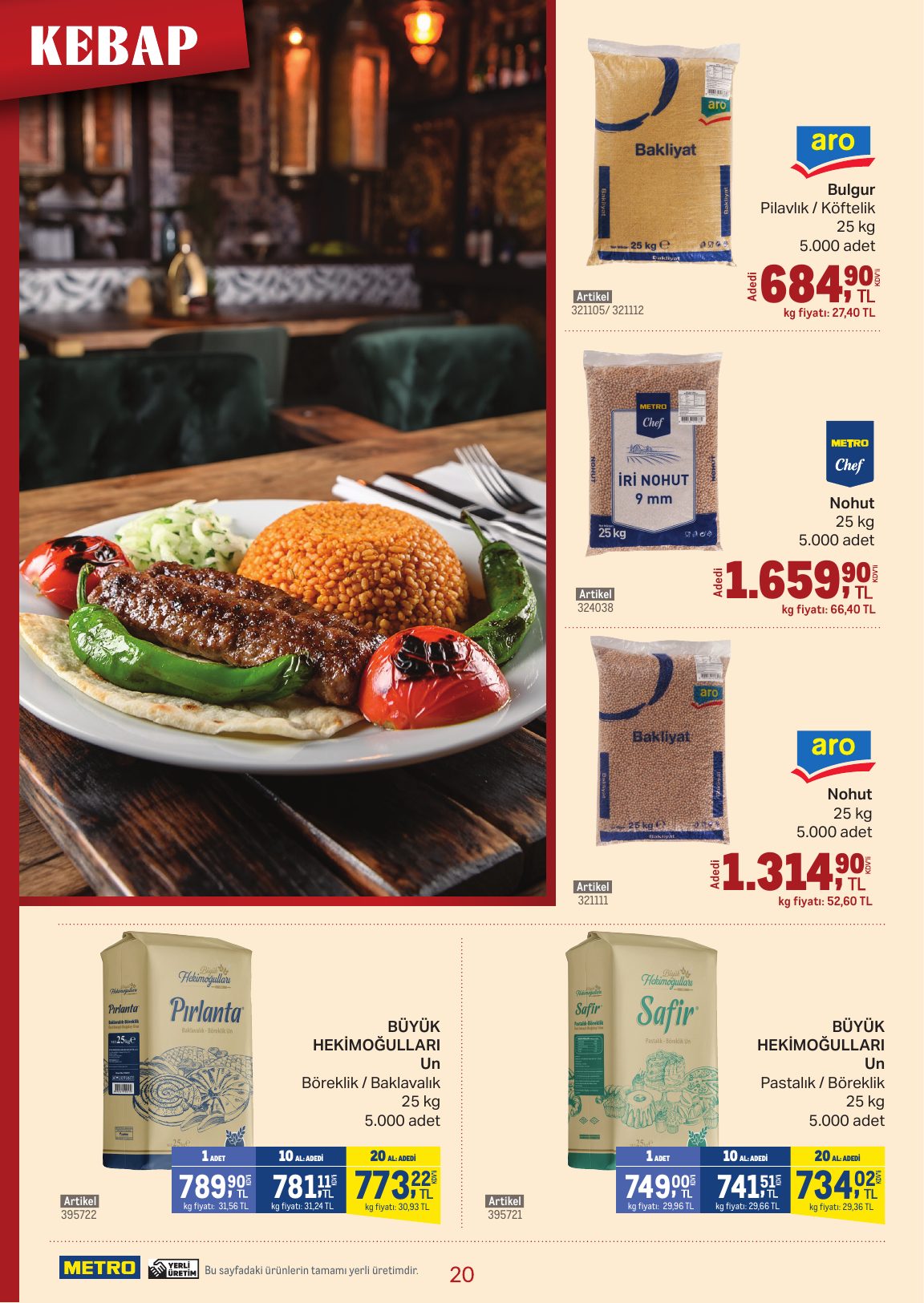 Metro Türkiye Broşürü Kebap — sayfa 20