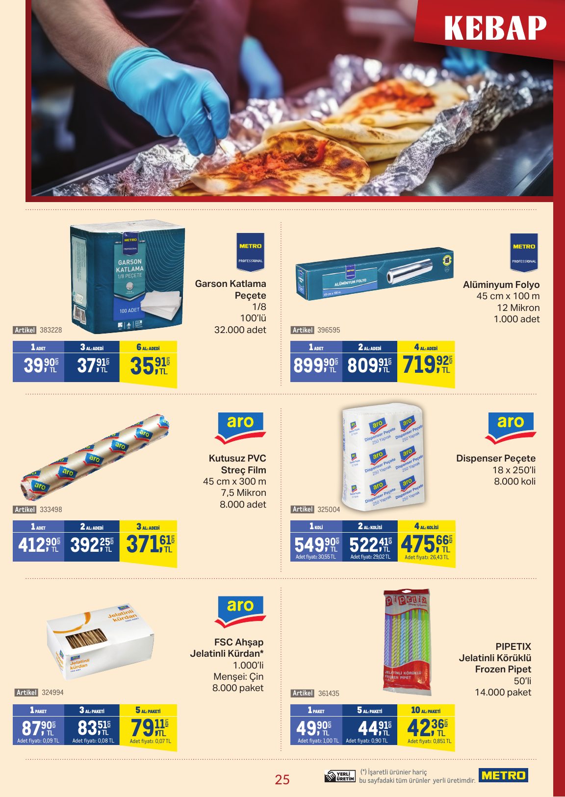 Metro Türkiye Broşürü Kebap — sayfa 25