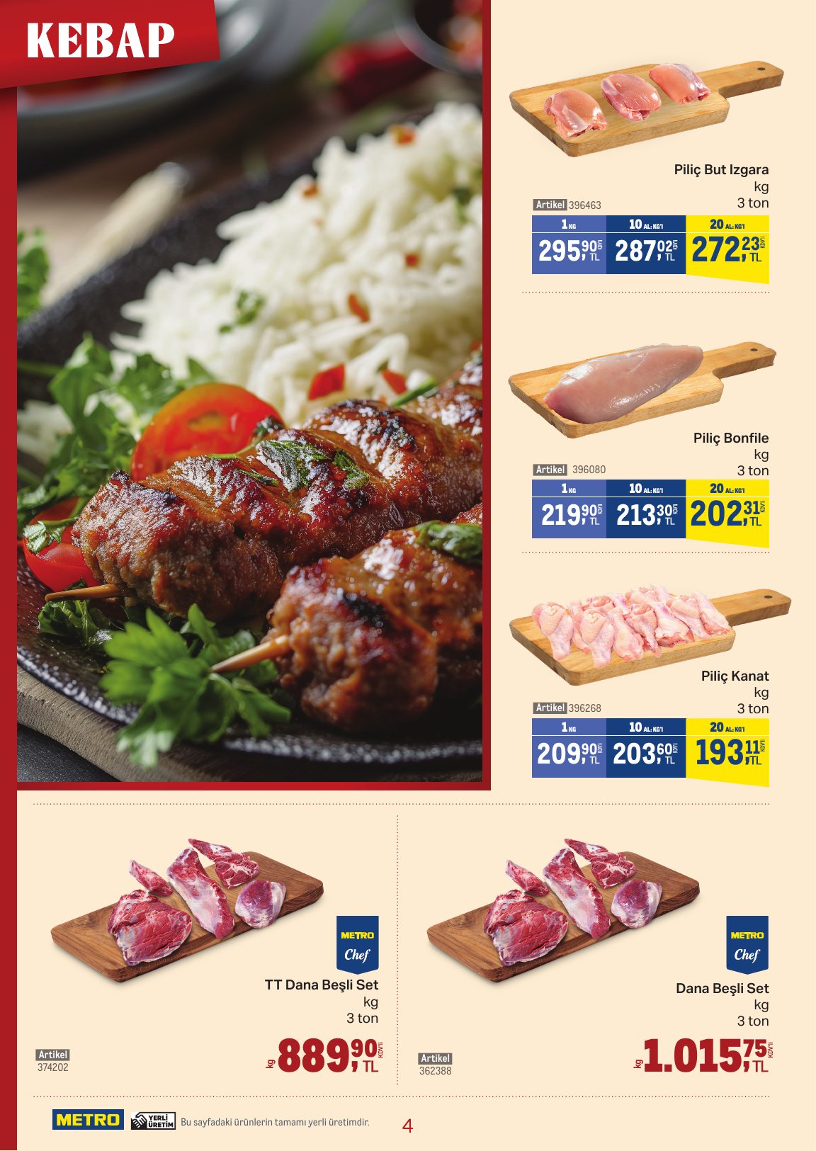 Metro Türkiye Broşürü Kebap 22-28 Temmuz — sayfa 4