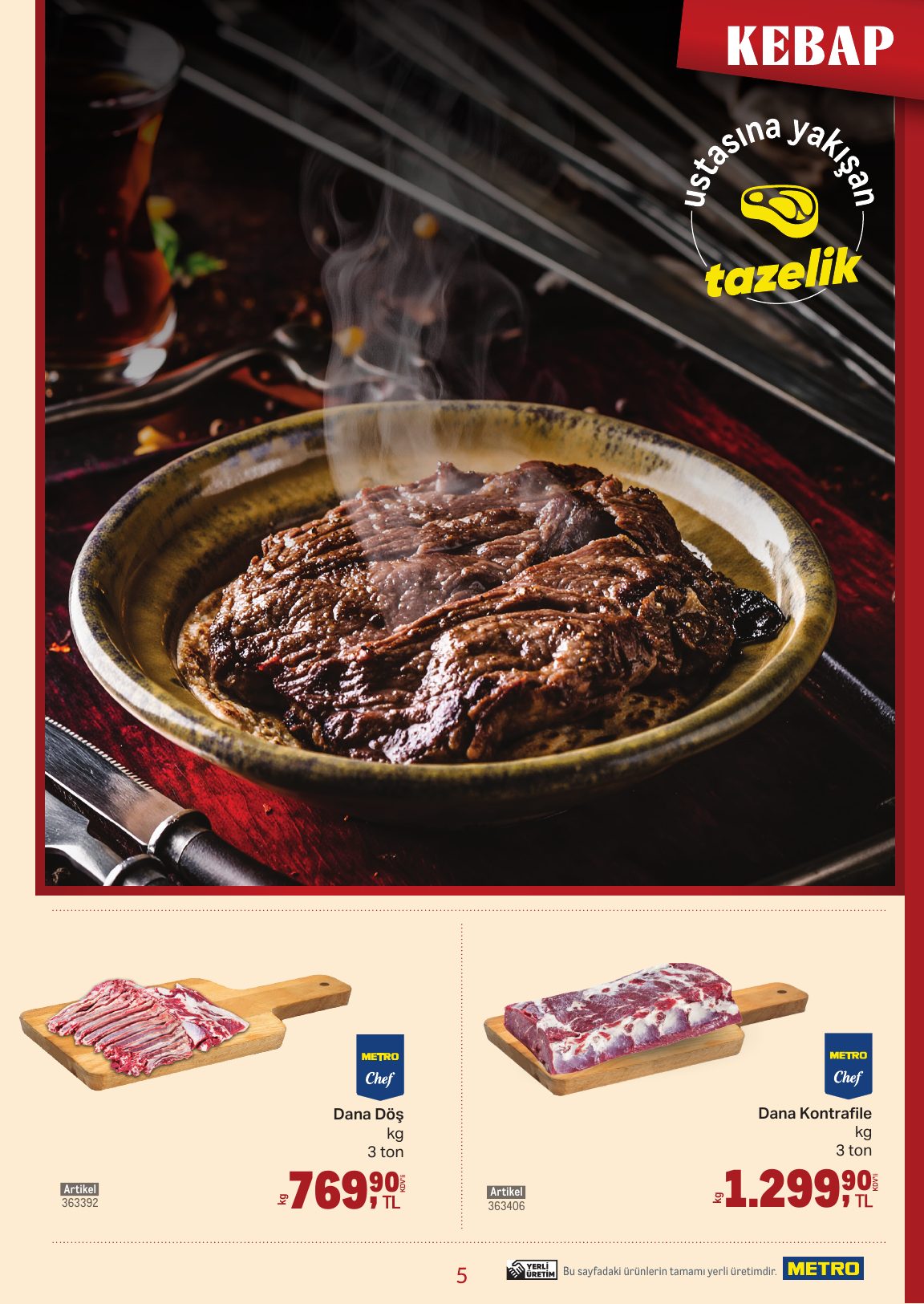 Metro Türkiye Broşürü Kebap — sayfa 5