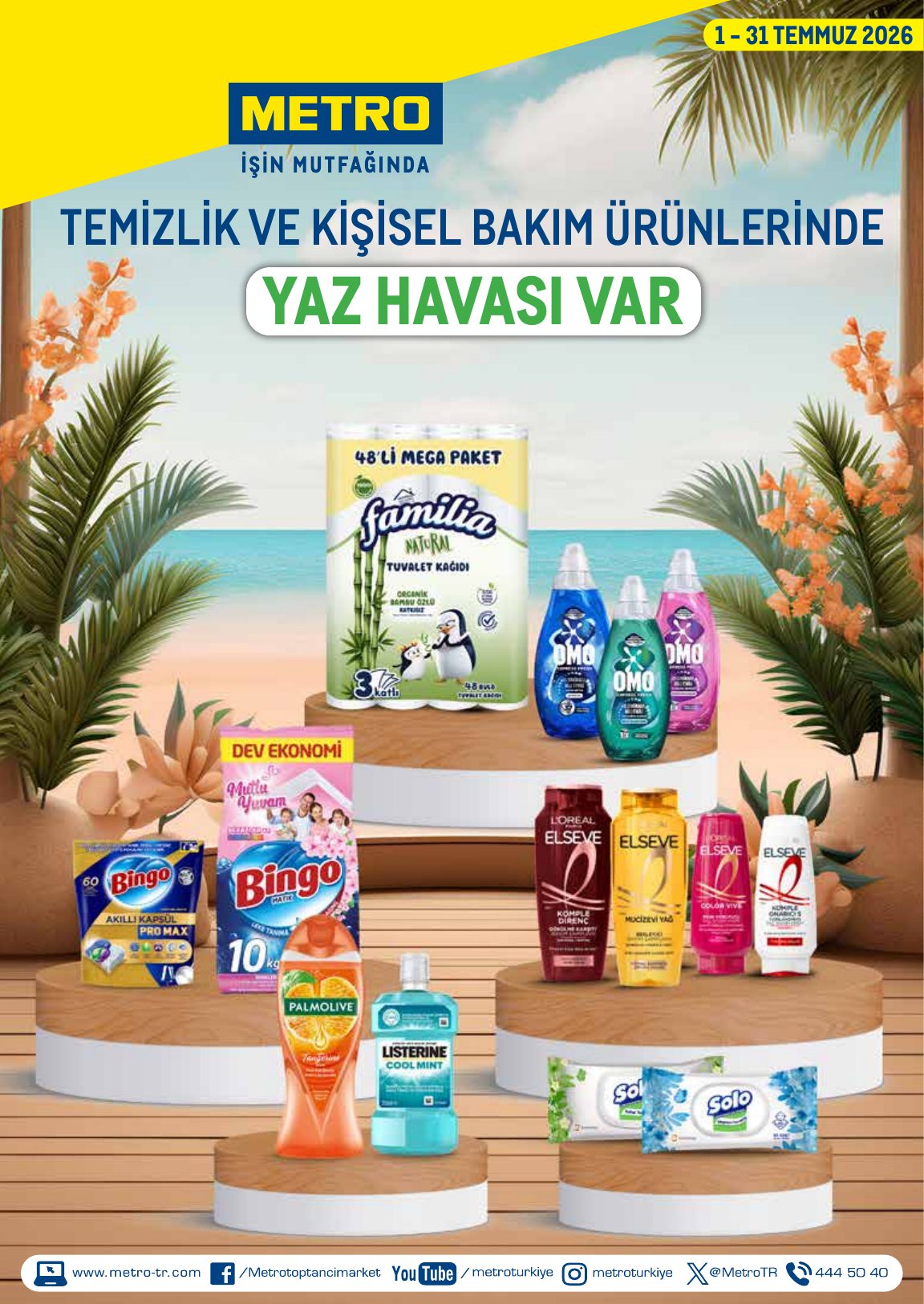 Metro Türkiye Broşürü Temizlik | Kişisel bakım 1-31 Temmuz — sayfa 1