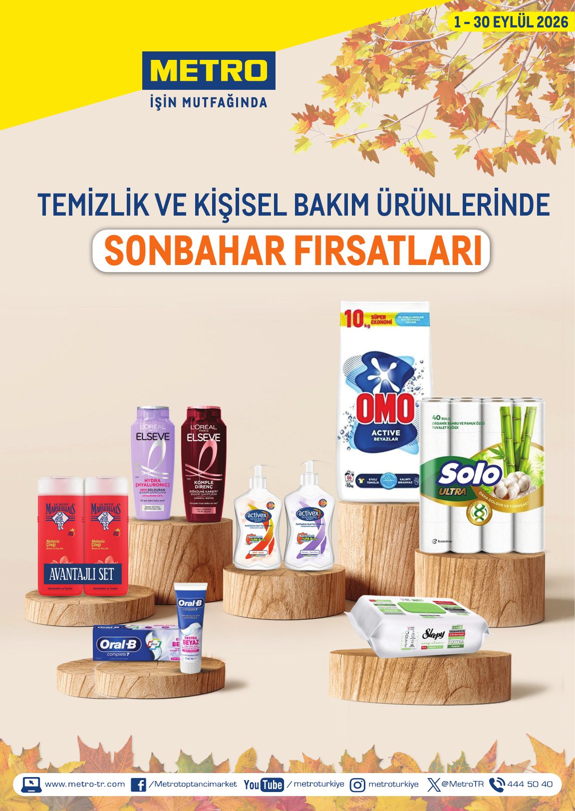 Metro Türkiye Broşürü Temizlik | Kişisel bakım 1-30 Eylül