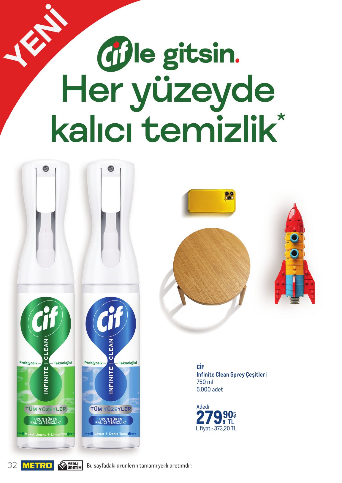 Metro Türkiye Broşürü Temizlik | Kişisel bakım 1-30 Eylül — sayfa 32